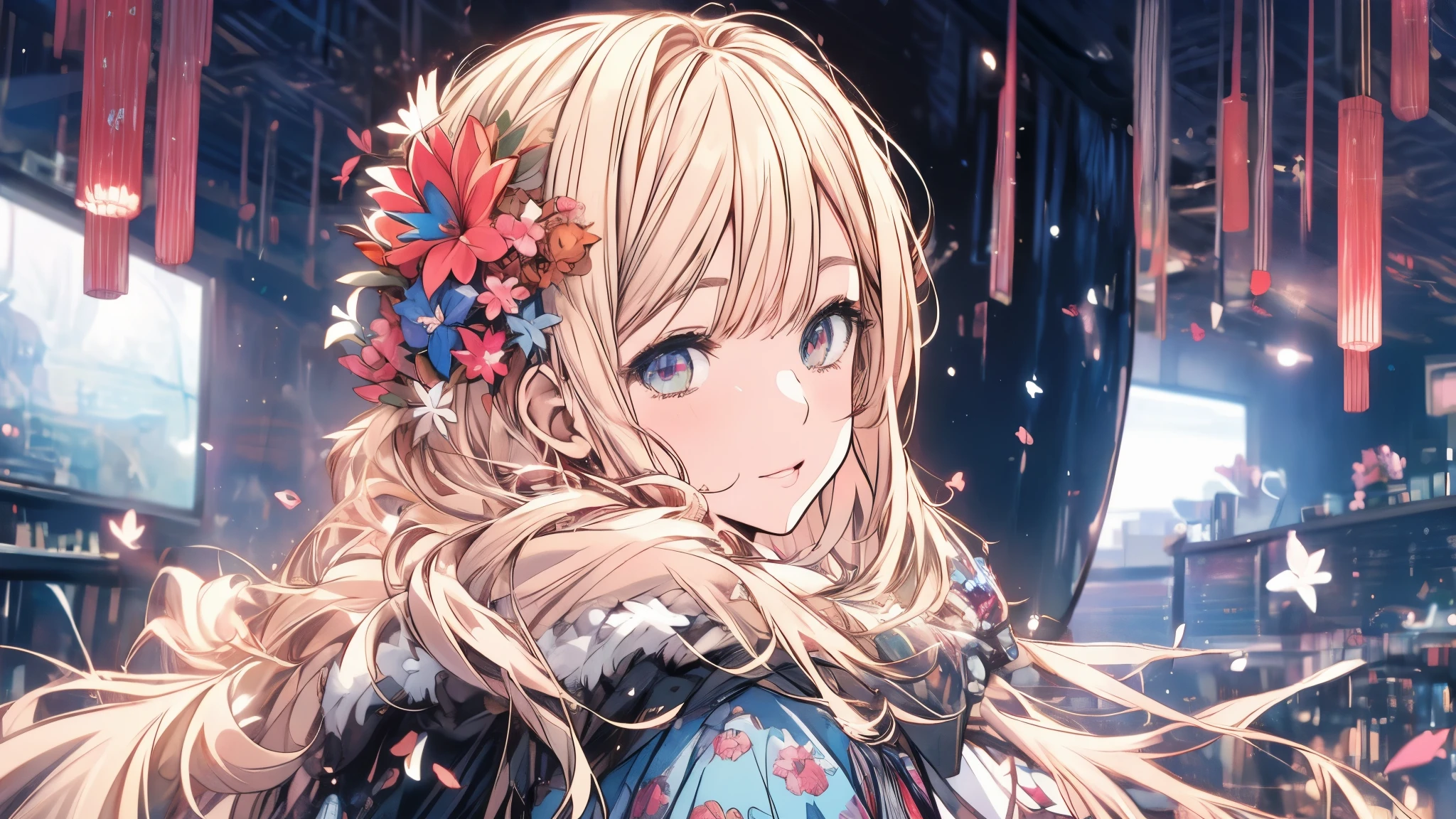 Chica anime con cabello rosado y ojos azules parada frente a un espejo., estilo anime 4k, arte de anime digital detallado, hermoso retrato animado, retrato detallado de chica anime, Cabello rosado y ojos cian., Fondo de pantalla de arte anime 4k, Fondo de pantalla de arte anime 4K, lindo retrato de chica anime, retrato chica anime, Fondo de pantalla animado 4K, lindo retrato de chica animes