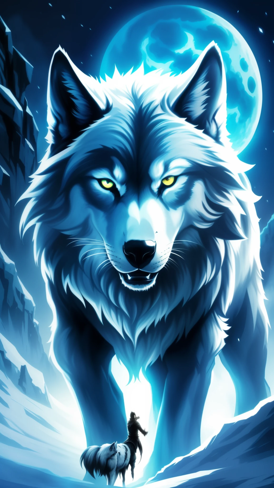 a painting of a No or with blood on the face, Lobo no inferno, No or, photo of No or, portrait of No or fantasy, imagem do avatar, He ad No or, Grim - Lobo, Big No or, portrait of No or, No or, No or alp ha head, wolp, foto de perfil, AngieNão or, No or, alto detalhamen to), He has No or yellow eyes, Meio Lobo, No or dark grey