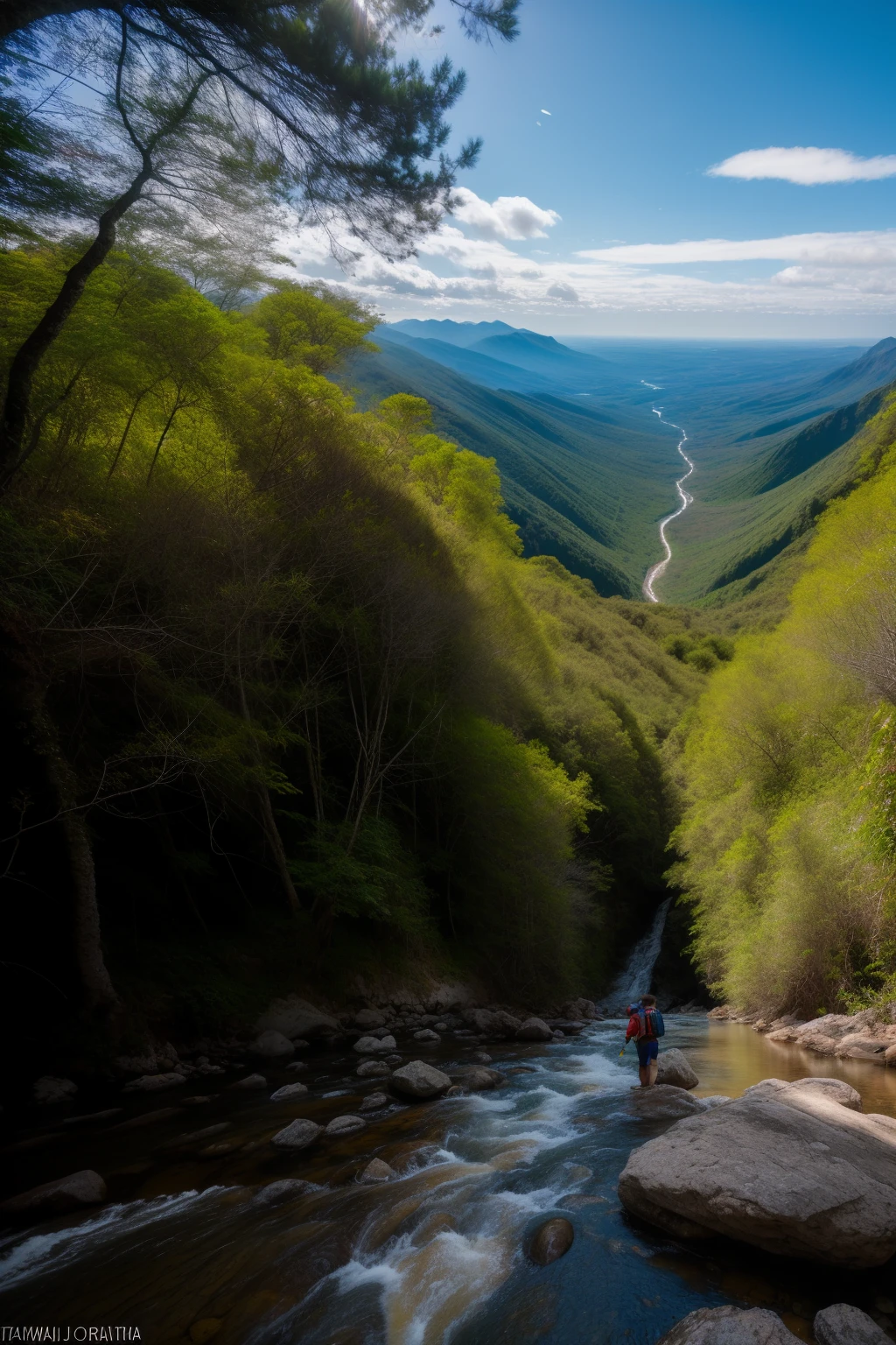 Foto RAW em sequencia, uma imagem de uma pessoa subindo uma montanha, ((rosto determinado e full of emotions)), hands holding ropes, gravata por cima, light dress and mountaineering protections, paisagem espetacular de fundo, natural details like rocks and trees, luzes naturalis, HDR, foto realista, foto profissional, interaction with nature, visual impressionante, fotorrealista, aventureiro, peles duras, 4k HDR, alta qualidade, filmic grain, Fujif