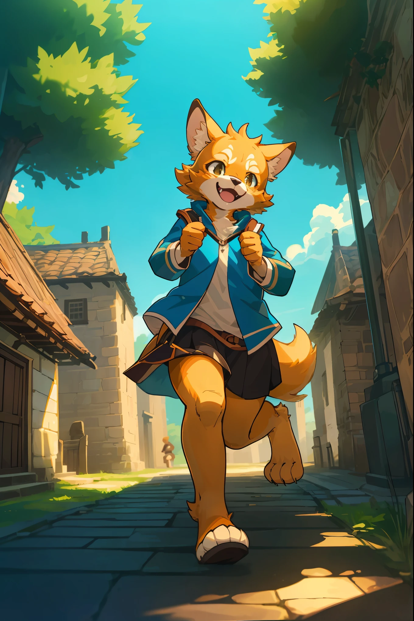 cover_page, super high resolution, detailed background, World Heritage Site, 6+boys, 6+girls, Happy, joyful, absurdres(Photos of solo travelers)(kemono, furry anthro),