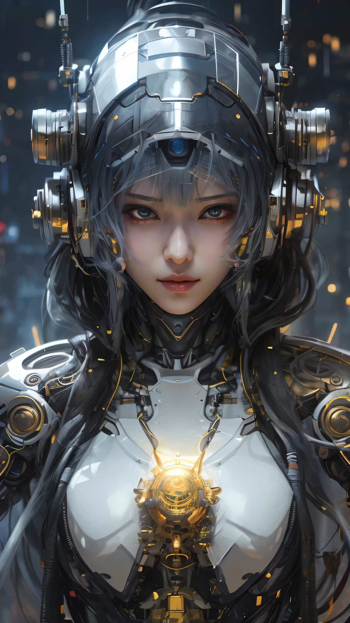 anime painting of cute asian cyberpunk female, shapeless cyberpunk hair, armor pieces, dynamic pose, elegant pose, bright colors, art by Carne Griffiths and Wadim Kashin Concept art, cyberpunk background, abstract beauty, near perfection, pure form, Golden Ratio, minimalism, unfinished, concept art, By Brian Froud and Carne Griffiths and Wadim Kashin, intricate detail, 8k post-production, High resolution, super Detail, trending on ArtStation, sharp focus, studio photos, intricate detail, Very detailed, By Greg Rutkowski