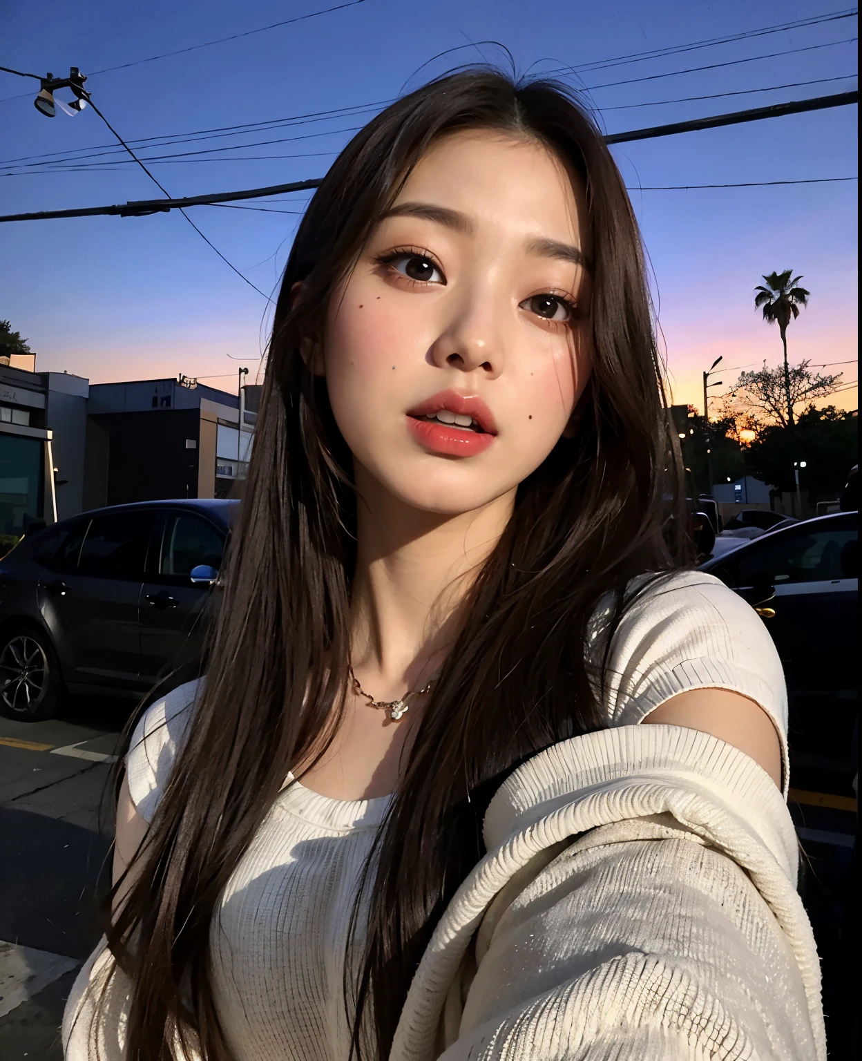 a close up of a woman taking a selfie with a camera, blackpink jennie, beautiful south korean woman, gorgeous young korean woman, beautiful young korean woman, korean girl, beautiful asian girl, a young asian woman, young adorable korean face, an asian woman, asian girl with long hair, korean woman, asian features, asian beautiful face, beautiful asian woman, joy red velvet