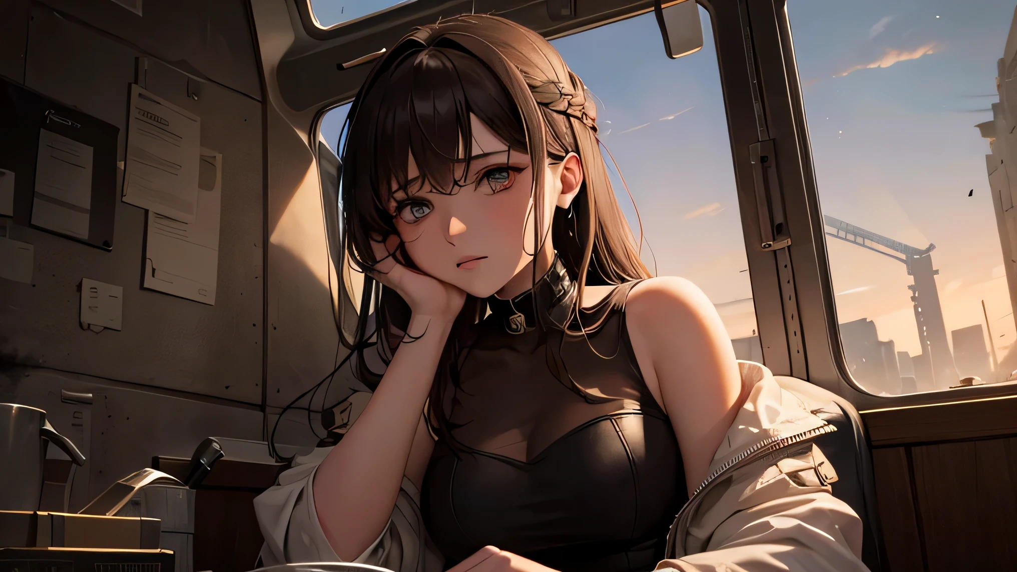 At the climax of the story, Elena distributed the antidote to the New Drivers, sacrificing himself to restore humanity to what was left of civilization. O apocalipse humano foi contido, mas o mundo foi irreparavelmente transformado.