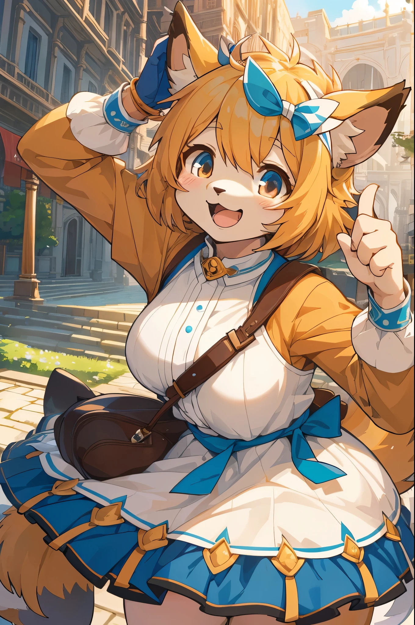 cover_page, super high resolution, detailed background, World Heritage Site, 6+boys, 6+girls, Happy, joyful, absurdres(Photos of solo travelers)(kemono, furry anthro),