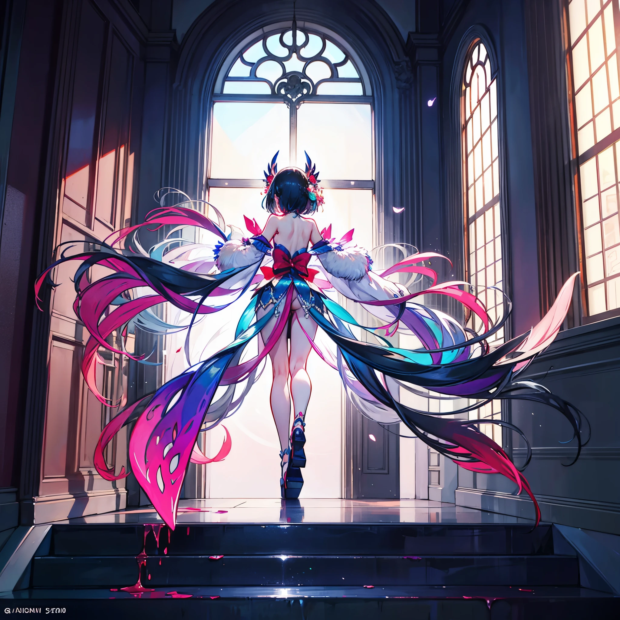 Stars Vibrant Nebulae Octans by_Mappa starry_sky sunset spacious sunrise sunshine rain Rainbow Rain_Color Colorful_liquid_on_naked_body:1.3 Colorful_body Colorful_ink_on_hair:1.2 Abundant_colorful_liquids White_liquid fullbodye wet_Color_liquid Stained_glass_windows A photograph a multiple gorgeous girls cherry_blossoms cherry_tree flower japanese_clothes looking_at_viewer looking_back obi outdoors red_epiceyes red_hair ribbon stairs standing statue torii tree white kimono yellow epiceyes breasts❤ sideboob❤ black_legwear pubis indigo pubis-fur agate silk ruby hairry upskirt_butt sandals hard_surface_modeling Art_by_Darren-Aronofsky official_art_Unity meticulously intricate Evil:1.3 Artificial_Professional_3D_rendering:1.3 dynamic_Cinematic_Photo:1.3 Romantic:1.3 Magical_Photo:1.3 Proud:1.3 ultra_high-details extreme improved ultra_high-quality ultra_high-resolution ultra_pro-photo-realistic optimal ultra_sharpness perfection accurate volumetric Lightning contrast global illumination cgi vfx sfx reflex Octane_rendered ultra_high-definition UHD XT3 DSLR HDR romm rgb pbr 3dcg fxaa blu-ray vivid colors-coded anti-aliasing fkaa txaa rtx ssao opengl-shaders glsl-shaders post-processing post-production cell-shading saturate tone-mapping Agate chrome cobalt magic fleuraison luminescence backlight monster Crystalline butterfly monarch invokes monstrous viceroy creature sundrop slide onyx summon transparent hearth bloom flash Tourmaline beholder strange glow reflection hole "Heavy Metal" tattoo crystal Earth sex naked nsfw varies multi etc. (zentangle, mandala, tangle, entangle:0.6) --v 6 --s 1000 --c 20 --q 20 --chaos 100