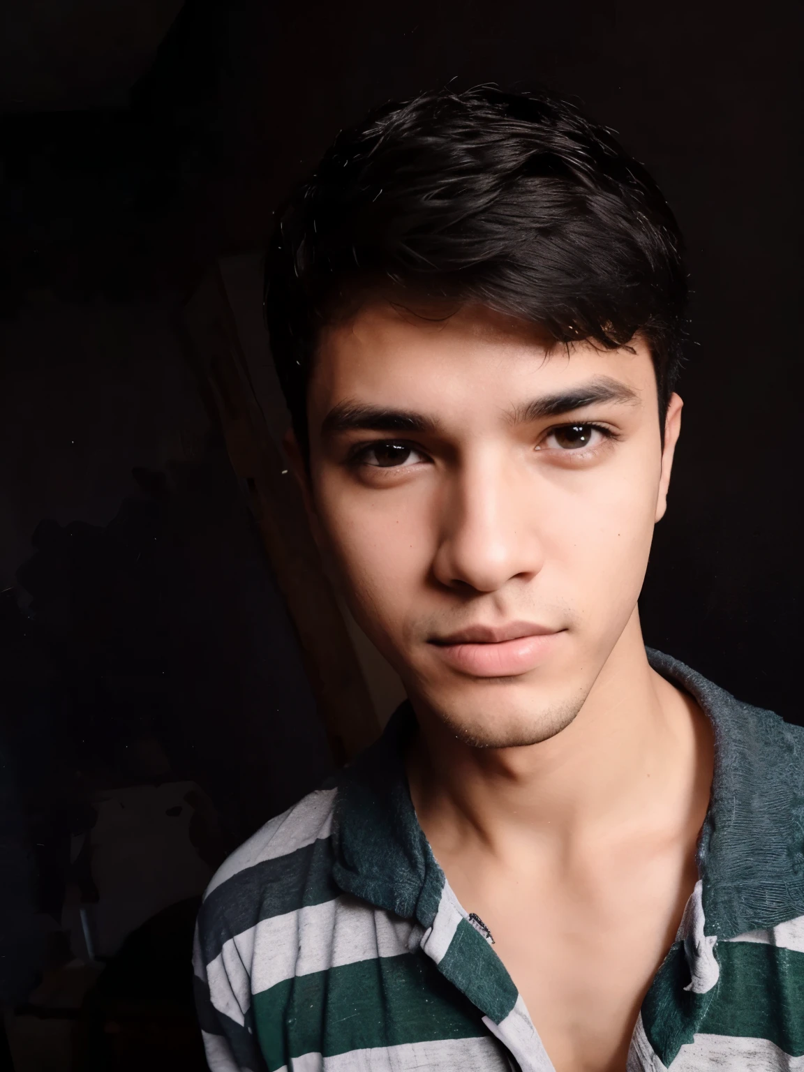 Menino jovem sensualizando
