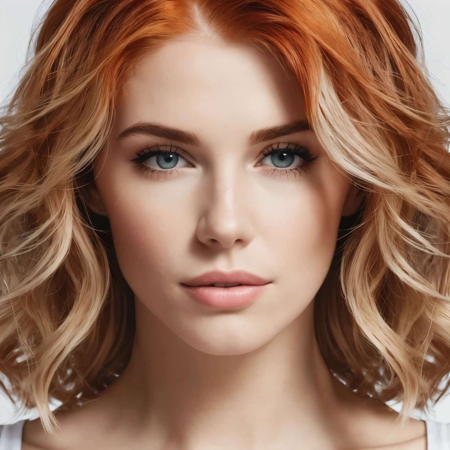  uma mulher com um cabelo ruivo e um top branco, at the gym Redahair full body and attractive features, red hair and attractive features, mulher com cabelo ruivo, loiro e auburn cabelo dois tonificados, Hair Coloring, auburn e loiro dois tons de cabelo, cabelo bloqueando os olhos, mulher jovem de cabelos vermelhos, cabelo cacheado cor de cobre, morena com cabelos tingidos de loiro, blonde and attractive features