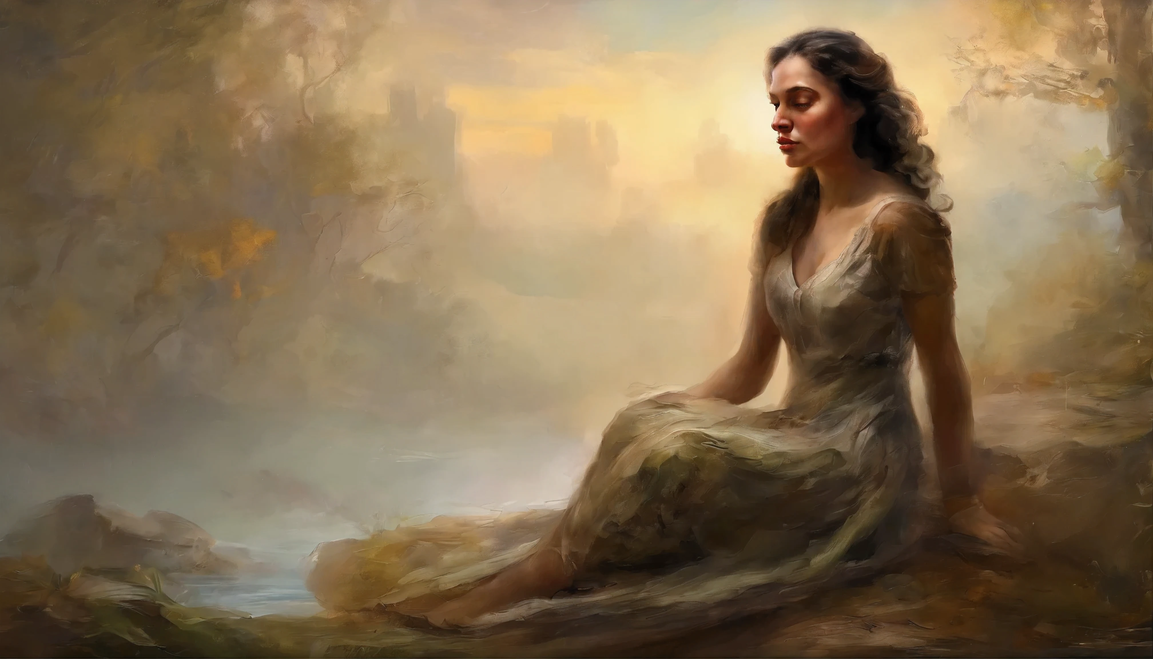 random setting and scene and location: Jlah Drofloh: A Resilient Woman with Asperger's, OCD, and ADHD • Born in 1794 to peasant parents in Mittenia, a rural kingdom. • Overcame struggles with Asperger's, OCD, and ADHD. • Despite a family of alcoholics and overworked mothers, her creativity and talent led her to overcome obstacles. • Physically, she has a strong, full-figured body with an oval face, strong jaw, high cheekbones, and hazel eyes. • Her physical quirks include a jagged question-mark shaped scar on her stomach, borderline unruly hip-length ash brown hair, stress lines on her face, and distinguished callouses on her fingers. • Special abilities include keen visual-spatial skills, auditory processing gifts, spiritual propensity, and gut intuition. • Despite poverty and shame, she persevered, selling embroidered gowns and paintings, and self-educating herself. • She pursued writing, publishing provocative prose and poems that earned underground acclaim. • Now in her fourth decade, she dreams of completing an artistic tribute celebrating Mittenia's beauty.