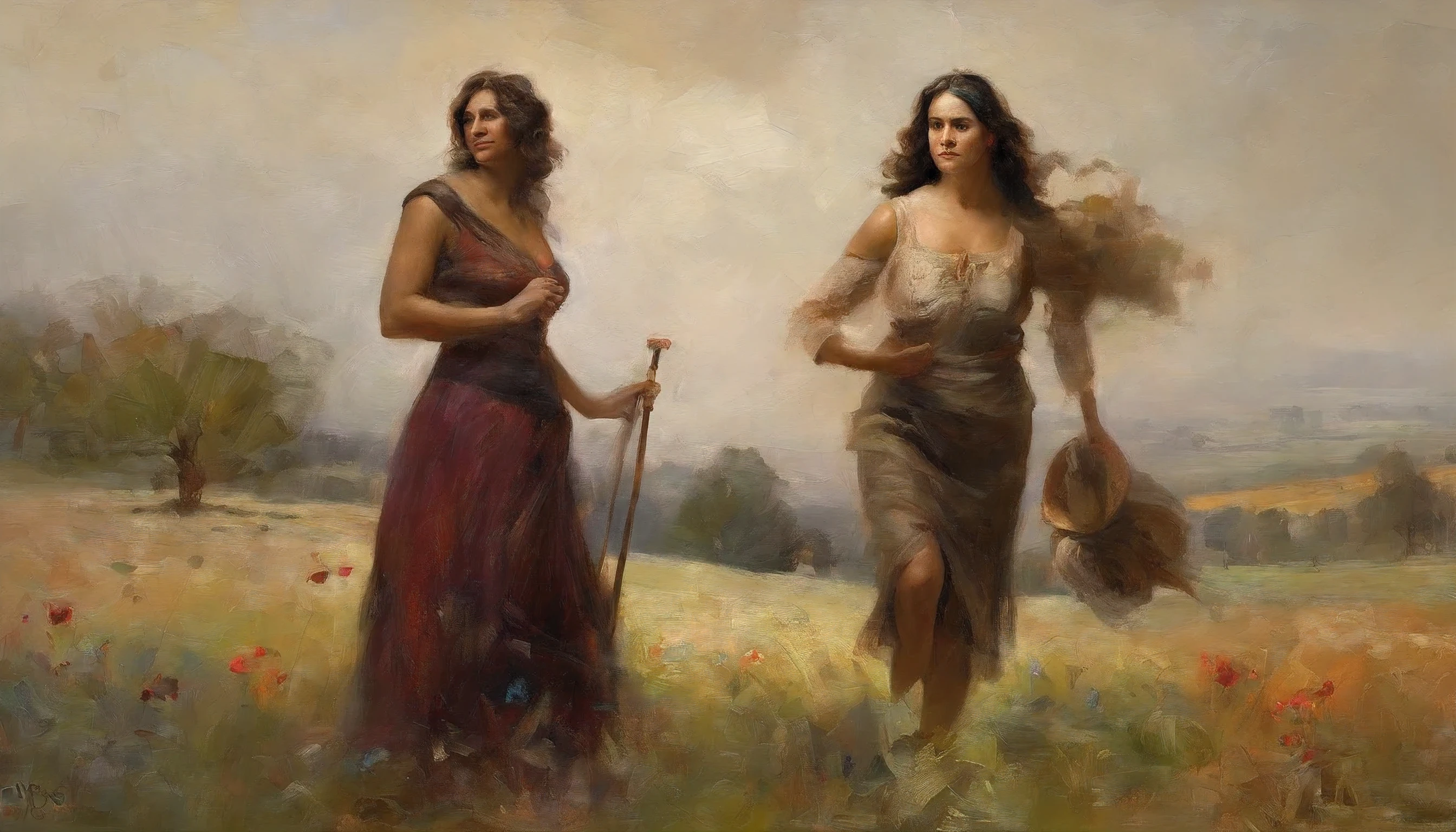 BUCOLIC: Jlah Drofloh: A Resilient Woman with Asperger's, OCD, and ADHD • Born in 1794 to peasant parents in Mittenia, a rural kingdom. • Overcame struggles with Asperger's, OCD, and ADHD. • Despite a family of alcoholics and overworked mothers, her creativity and talent led her to overcome obstacles. • Physically, she has a strong, full-figured body with an oval face, strong jaw, high cheekbones, and hazel eyes. • Her physical quirks include a jagged question-mark shaped scar on her stomach, borderline unruly hip-length ash brown hair, stress lines on her face, and distinguished callouses on her fingers. • Special abilities include keen visual-spatial skills, auditory processing gifts, spiritual propensity, and gut intuition. • Despite poverty and shame, she persevered, selling embroidered gowns and paintings, and self-educating herself. • She pursued writing, publishing provocative prose and poems that earned underground acclaim. • Now in her fourth decade, she dreams of completing an artistic tribute celebrating Mittenia's beauty.