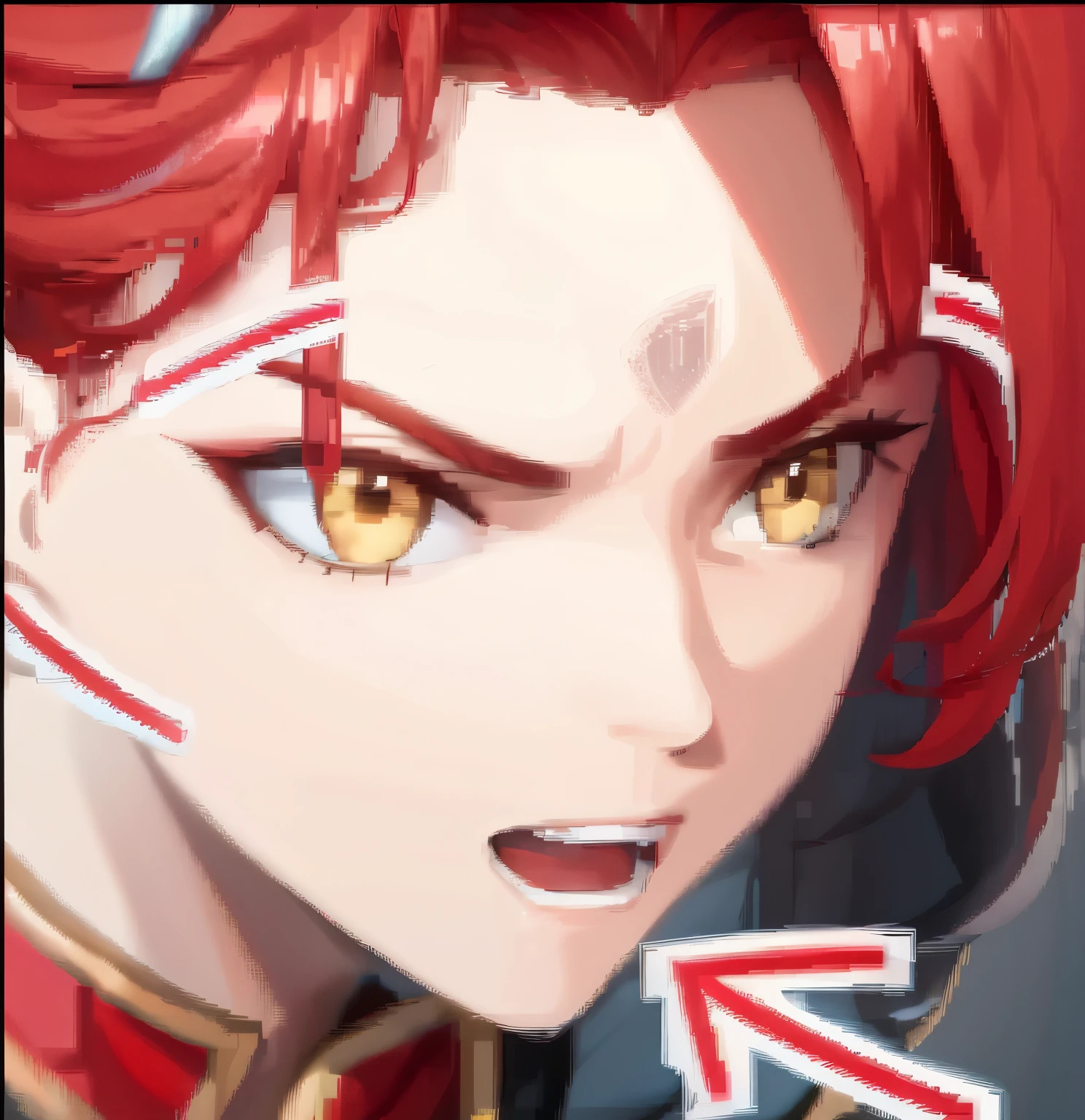 masterpiece, superb, high resolution,Handsome boys,Open your mouth,small mouth,small mouth
