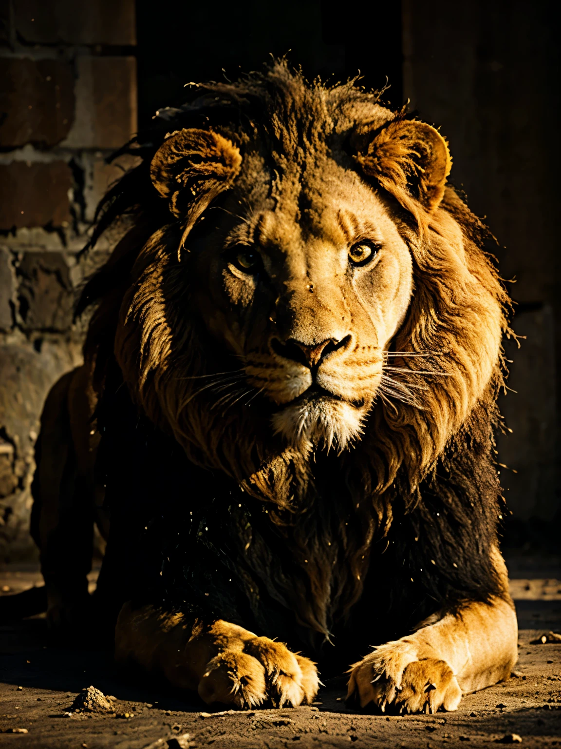 An alpha lion