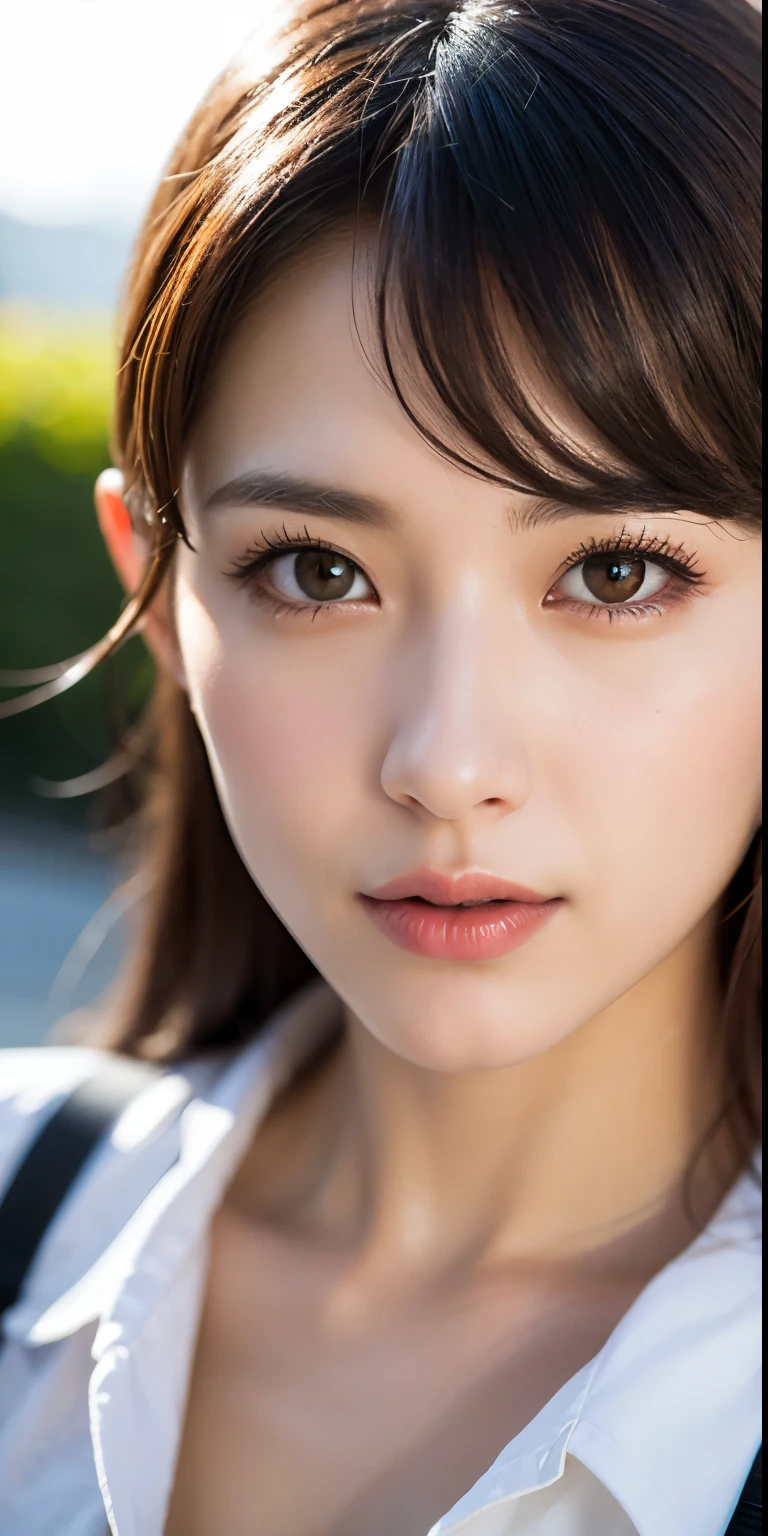street,极多suckers,suckers,office culture,Photo library,Upper body close-up,A girl who dresses extremely conservatively and is the most beautiful girl here,The picture is extremely realistic,(Extremely detailed),Add details,再Add details,(Very realistic skin texture),Increased skin texture,Sunlight shines,,The picture is extremely three-dimensional,hair enhancement。suckers,More realistic,More ray tracing
