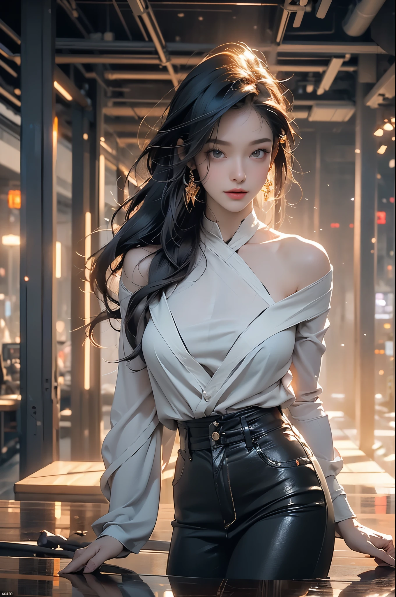 As it is,((8k, masterpiece, RAW Photos, Highest quality, Realistic, Highly detailed CG integrates 8K)), 8k, diamond, wallpaper, Written boundary depth,Beautiful Face:1.4. Cinematic Light,smile,(Detailed face),Beautiful Japanese