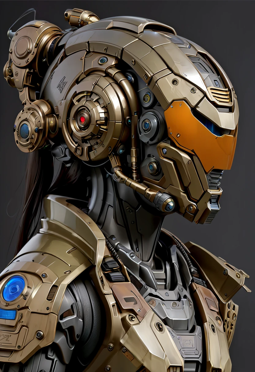cyberpunk, Mechanical Warrior, world war six, Sci-fi helmets, futuristic cyberpunk action rifle: 1.3, Eclecticism , 超级Mechanical Warrior , Android's Rebellion , cyberspace safe haven ,