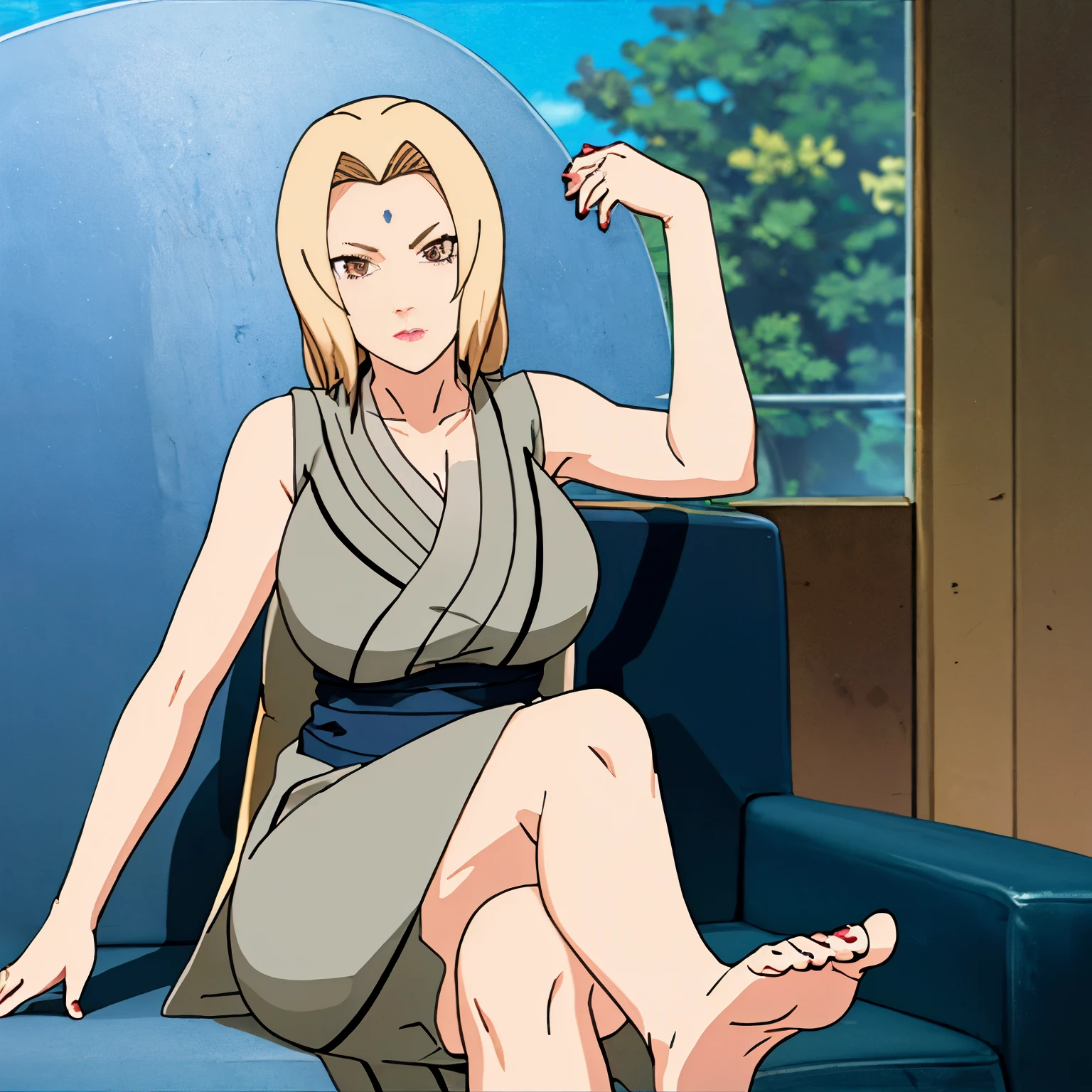 1 Girl, Tsunade, sexy feet