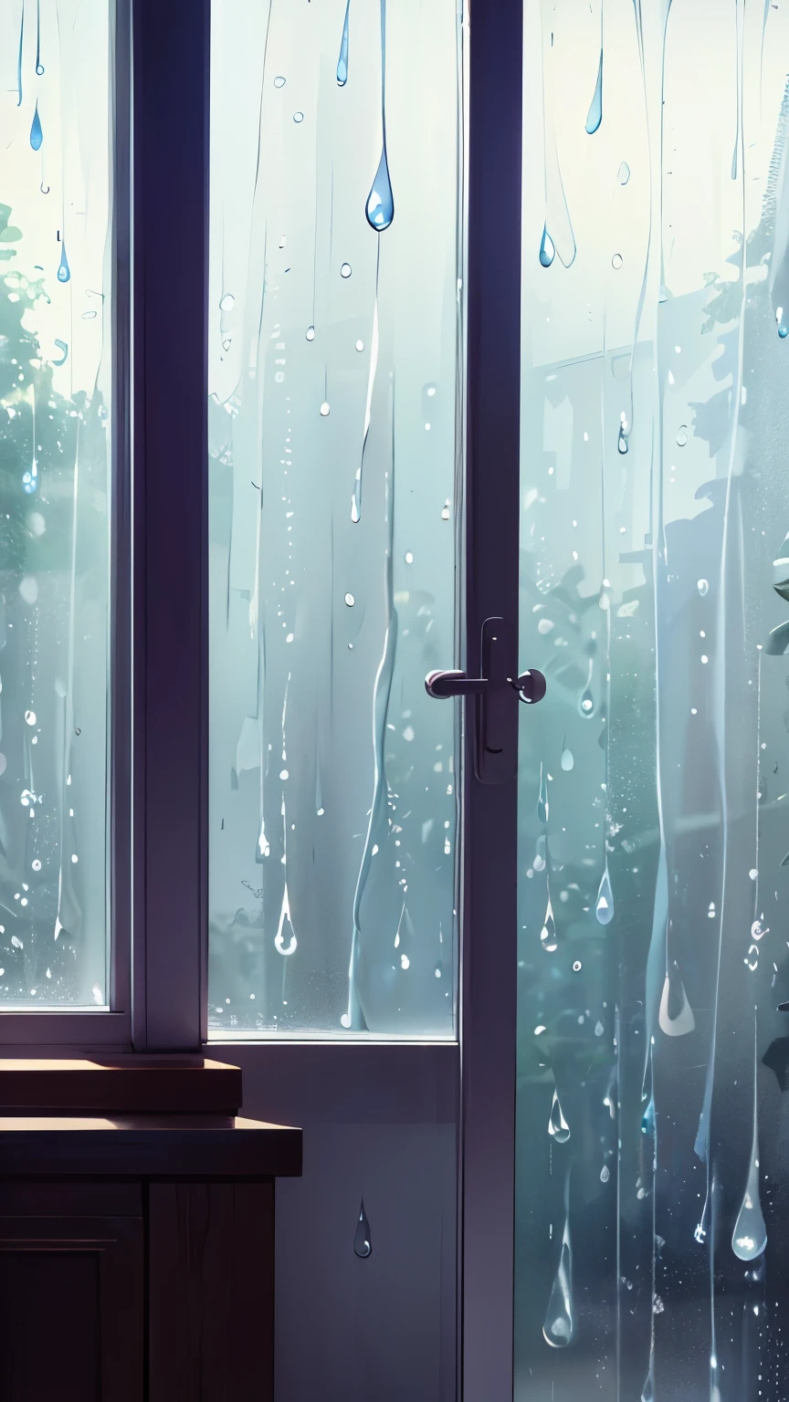 photo of raindrops on the window