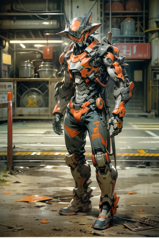 １humanoid machine human１human buddy、Retro、Running on the road、body is made of metal、Rusty、oil is leaking、firing a weapon、In town、realistic、cowboy shot、dramatic、masterpiece、High definition、High and fine、Depth of bounds written、Natural light、side light、