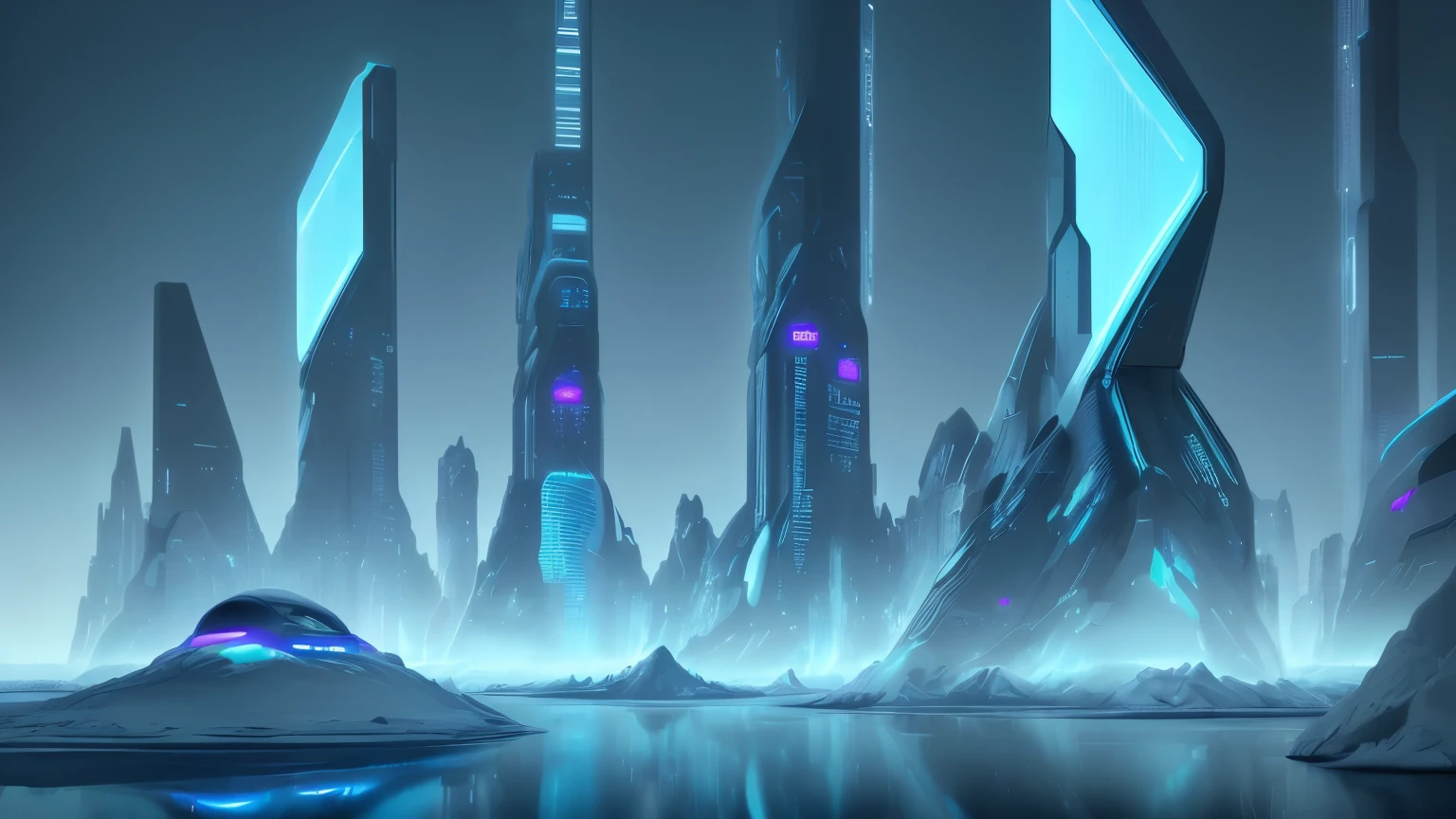 "A futuristic scene depicting digital ice formed by lines of code and software"
Tags: digital ice, lines of code, software, futuristic, technology, virtual reality, cyber, glowing, matrix, futuristic landscape, data, coding, digital art, futuristic city, blue tones, computer programming, abstract, algorithm, sci-fi, futuristic architecture, neon lights, futuristic skyscrapers, digital world
Quality: (best quality,4k,8k,highres,masterpiece:1.2), ultra-detailed, (realistic,photorealistic,photo-realistic:1.37)
Art Style: digital art, sci-fi
Color Tones: blue tones
Lighting: neon lights, futuristic glow