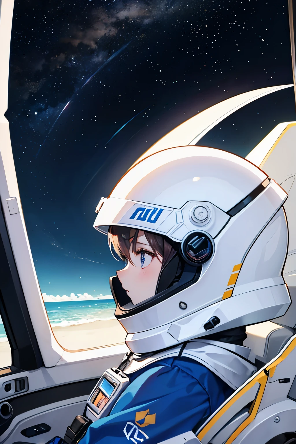 masterpiece,high quality,
unmanned,starry_sky,
