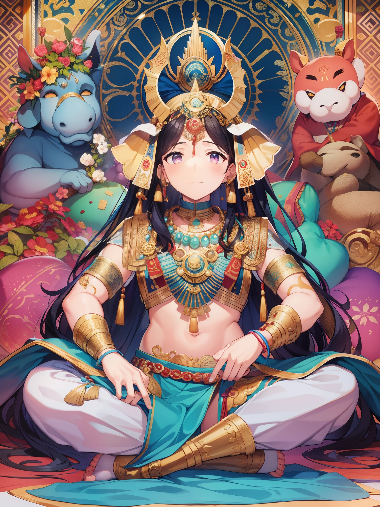 ganesha、one of the hindu gods。crowd lord、god of wealth、A god with a pot-bellied human body and an elephant's head with one broken tusk.、have four arms。remove obstacles、It is also said to bring wealth.、Considered to be the god of business start-up, commerce, and learning.。It is widely worshiped in the Deccan Plateau region, mainly in the Indian state of Maharashtra.。ganeshaの像の中には杖を持っているものもおり、This cane「Ankusha」It is called、A benevolent god who removes obstacles because he rules over all obstacles.、Eliminate disasters and improve fortune、God of wisdom and learning、