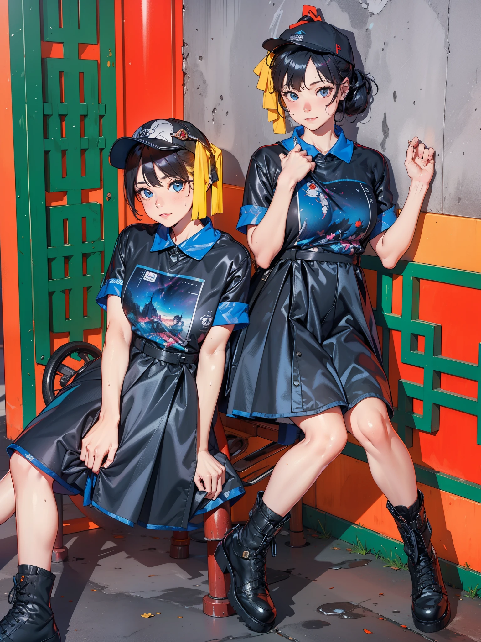 (extremely detailed CG unity 8k wallpaper), (masterpiece), (best quality), (ultra-detailed), (best illustration), (best shadow), (absurdres),
BREAK
girl, sweat, steam, medium breast, nsfw, looking at viewer, light smile,