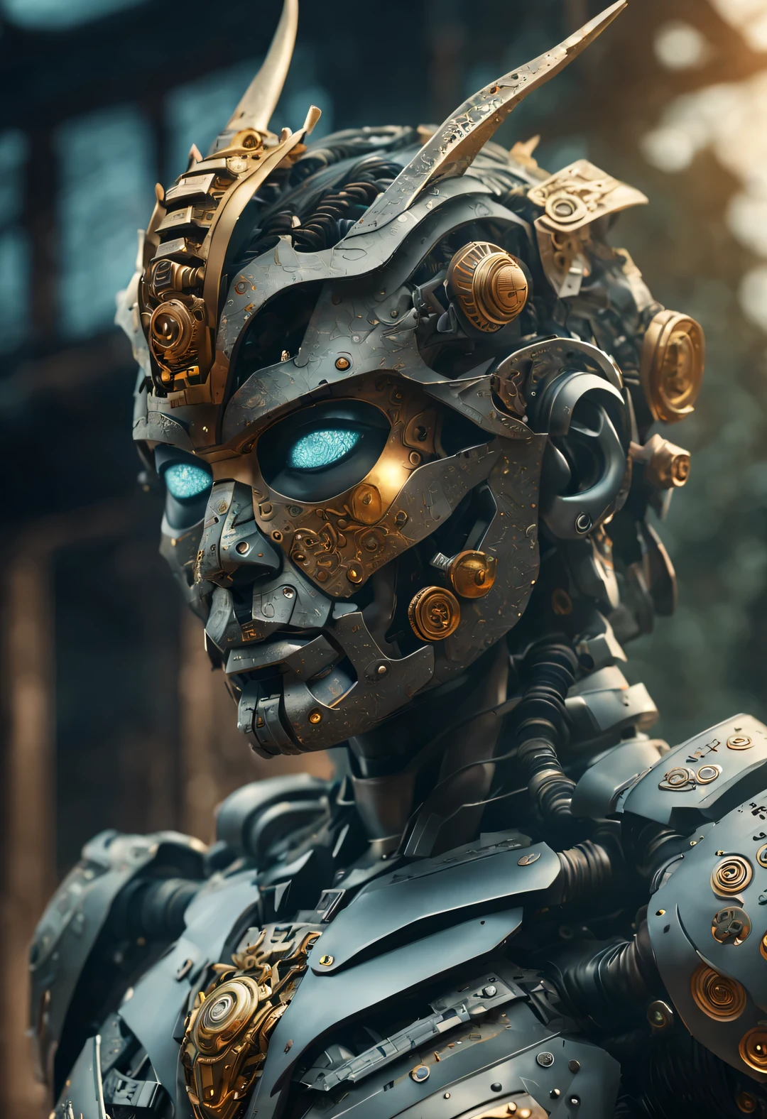 Cyber warrior wearing mecha (There is a pagoda on the head), his whole body,
Gediminas Plankevicius shredded paper, Metal fragments, cyberpunk, atom punck, volcanic ash, realism, Sunset, movie lighting, Realistic photos, studio photography, human development report, 8k, theater lighting, personification, portrait, epic lighting, surrealism, facial lighting, Ray tracing, Canon EOS 5D Mark III, 85mm, Volumetric lighting,