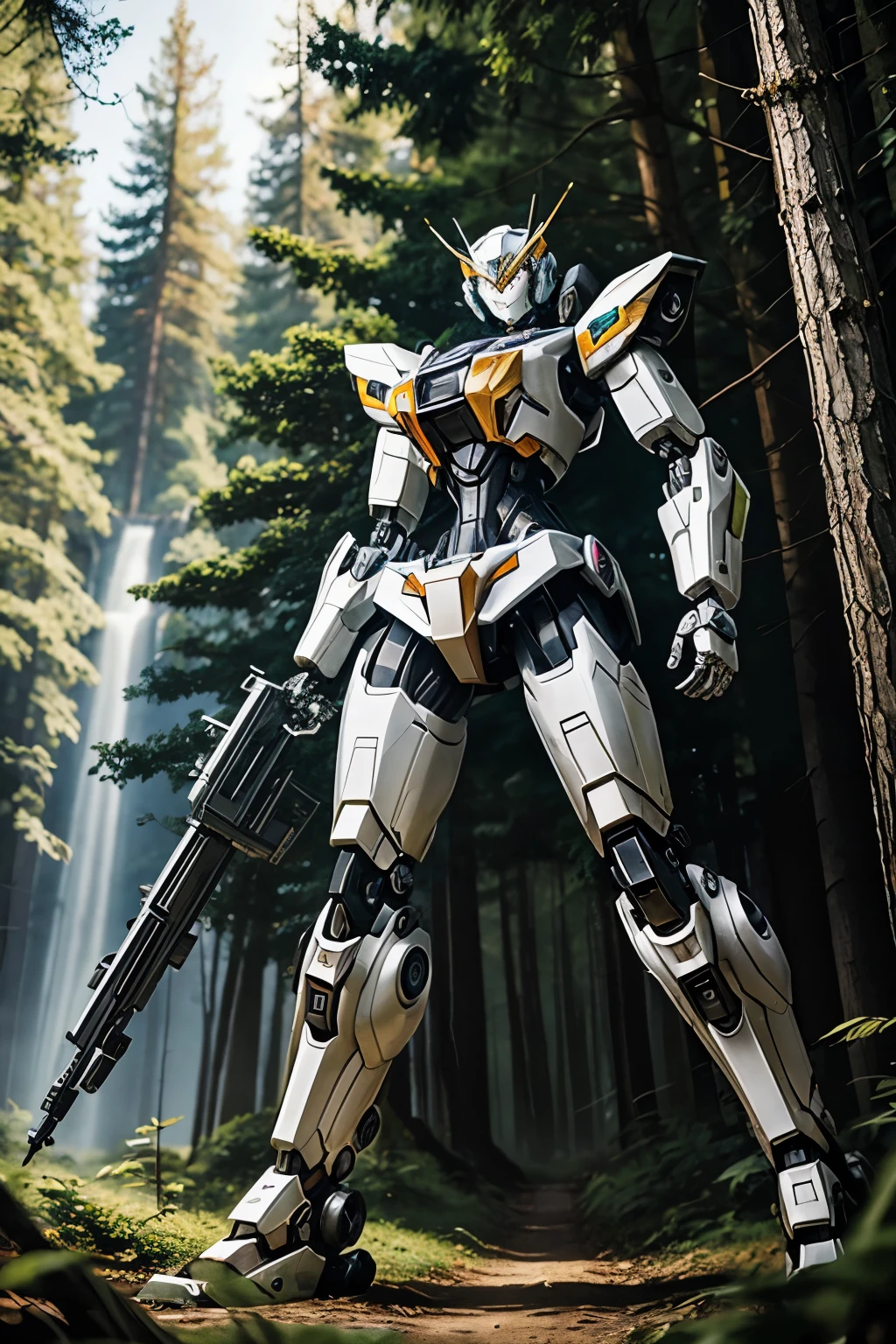 Masterpiece, Female Mecha Robots in the forest