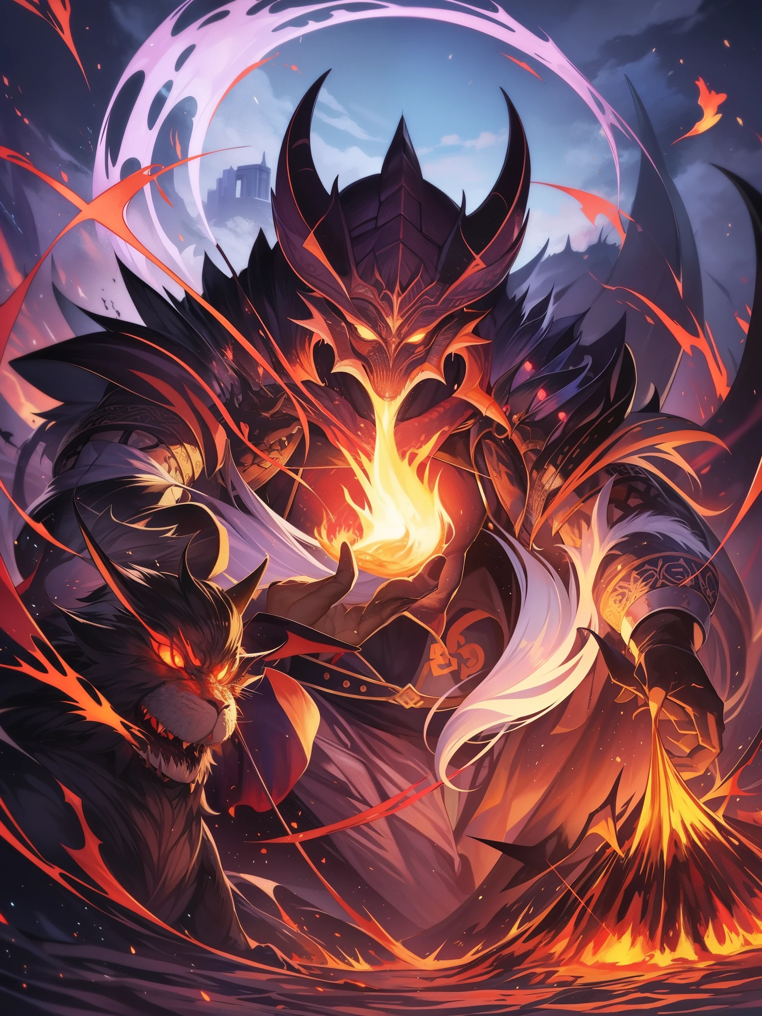 cthulhu mythos、Evil God、クトゥグアorクトゥグァは、cthulhu mythosに登場する架空の神格。He is a god classified as an old ruler.、At the time of manifestation「living flame」take the form of。地球から27光年離れたフォーマルハウトを住処にしているとされるフォーマルハウトの近くにあるコルヴァズという星に封印されている説もあるAlso、There is also a theory that Corvaz is another name for Fomalhaut.。Said to be Nyarlathotep&#39;s natural enemy.、When Cthugua was summoned to Earth in 1940, he burned down Ngai Forest, Nyarlathotep&#39;s terrestrial stronghold.。「derleth myth」is a god born from。After Cthugua was sealed、cold flameの姿で現れる旧支配者Ahmu＝is said to have created the[4]。

Also、「Under Cthugua（minions of Cthugua）」[1]or「Flame Spirit（flame vampire）」（Fire Vampires）」[5]The appearance of countless small flames called、Or a being that looks like a red lightning bolt serves Cthugua.。When you summon Cthugua、The giant Cthugua appears with smaller ones in tow.。

Flame Spiritたちにはフサッグァという長がいる[5][6]。

Ahmu＝Child of Zarktugua。cold flame。He is on a mission to revive Cthugua.、Defeated by the Old Gods and sealed in the North Pole。White maggot Lurimu and Shaikosu are the leading ones.、as a dependent「cold food（Eridim）」Served by those called。
Flame Spirit
光り輝く小球。There are countless、When you summon Cthugua伴われて出現する。
flame vampire（Flame Spirit）
red lightning。by baking、absorb energy and memories from other life forms。Build a city on the moving planet Kutinga。
Fusagga huge blue lightning bolt。flame vampireたちの長。
Yamanso God of Fire。Relationship with Cthugua is unknown.。Summoning spells are similar、If you fail to summon Cthugua, you may be summoned by mistake.
