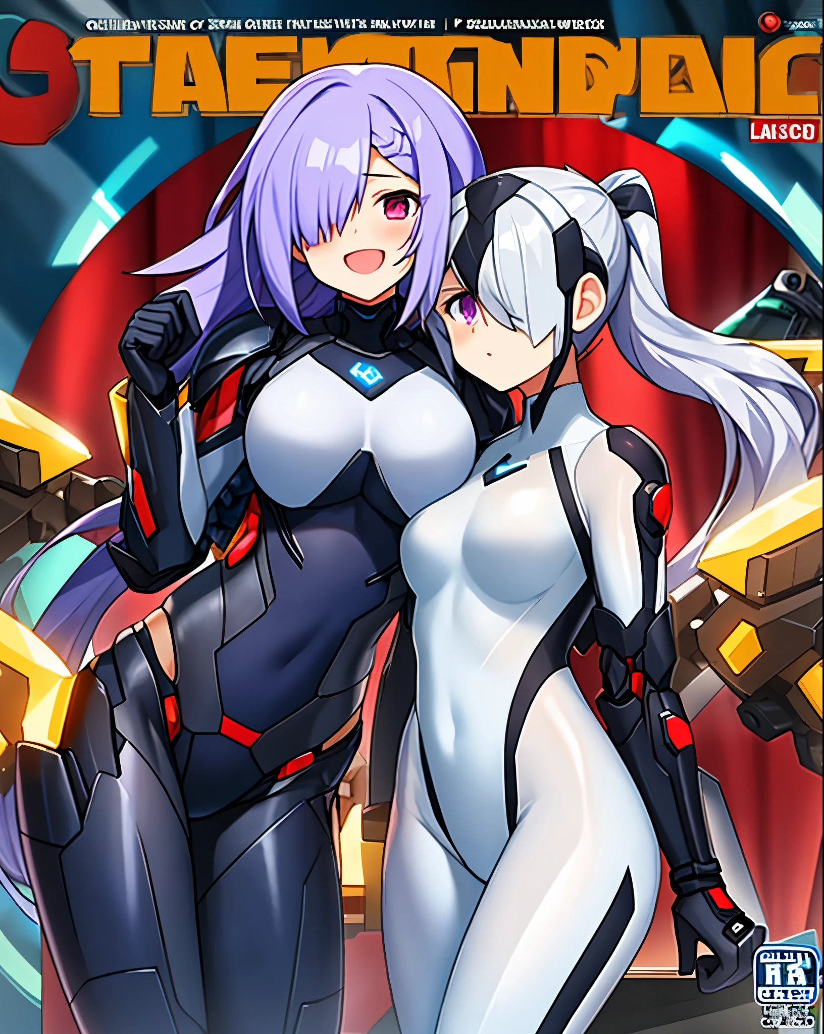 a cartoon of a woman with big breasts and large breasts, Oppai, cyberpunk oppai, Yuri Misaki, biomechanical Oppai, thick, [ conceptual artwork ]!!, I&#39;m going to make fanart too, Juri Han, de Street Fighter, must tear from the overlord, anime moe art style, impacto de ayaka genshin