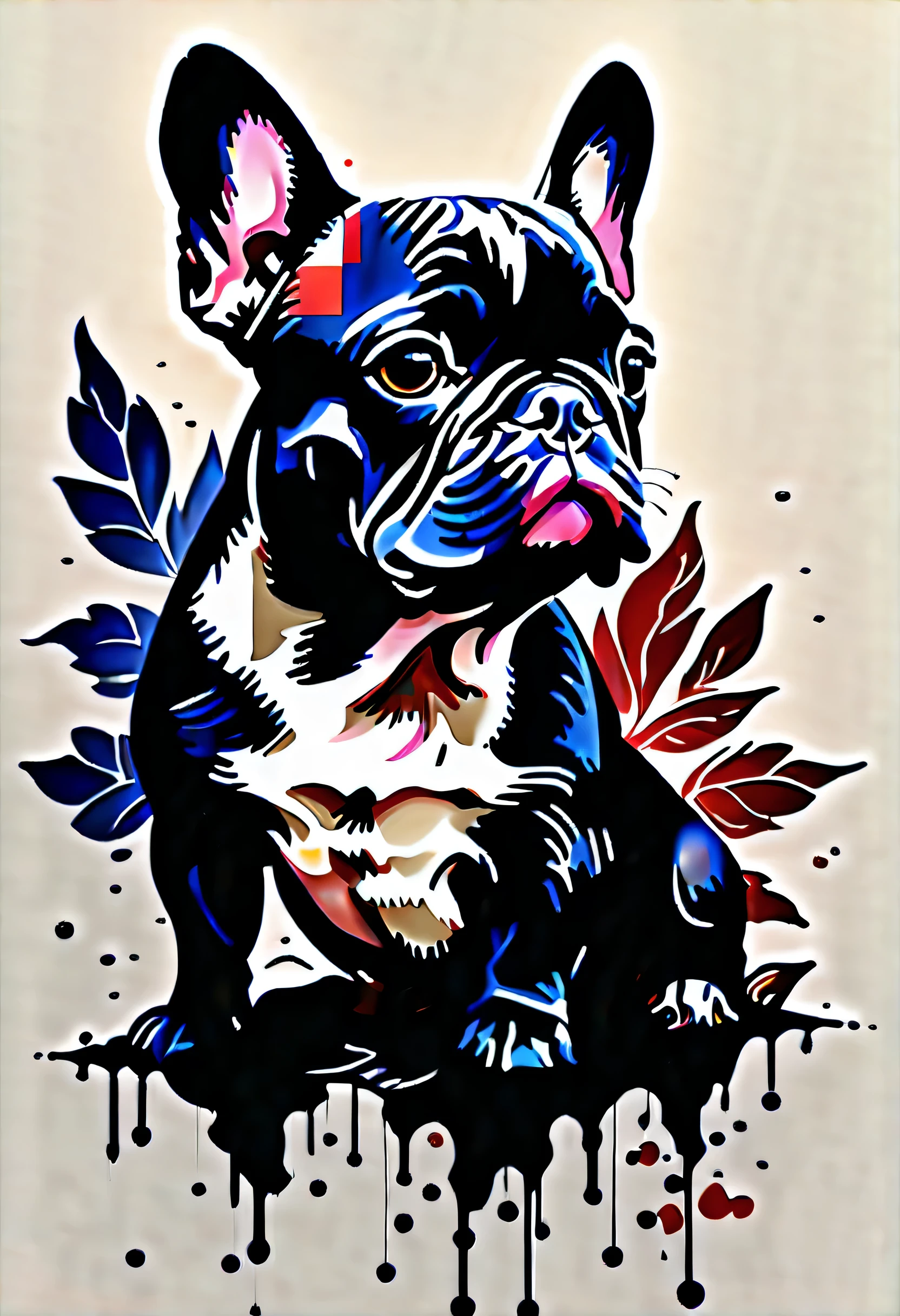 (Masterpiece at full 16K resolution:1.6),((UMC_Espirrar_until):1.3),((cachorro_french_Bullcachorro_Espirrar_until):1.5) ((Escuro_precedente_silhueta_illustration):1.2),(detalhe emaranhado:1.4), (extremely precedente detail:1.4),(mas alta qualidade:1.3),(hiper_realista:1.3). | Preto e branco, cachorro_french_Bullcachorro, (cachorro), detalhes sutis, Fundo de estilo de arte japonesa, sdet lightemg, Captivating composition, cachorro_french_Bullcachorro silhueta, untilistic emterpretation. | ((Silhoutte_cachorro_french_Bullcachorro__em_UMC_Espirrar_until):1.5), ((Silhoutte_trees__em_UMC_Espirrar_until) Dark decorations, each until detailed and rendered with a masterful gouache technique, Silhoutte until behance,surreal, Gives an exotic aura. | (perfeito_femgers:1.0), (perfeito_pernas:1.0), melhorar_hands, braid, mas_detalhe. 