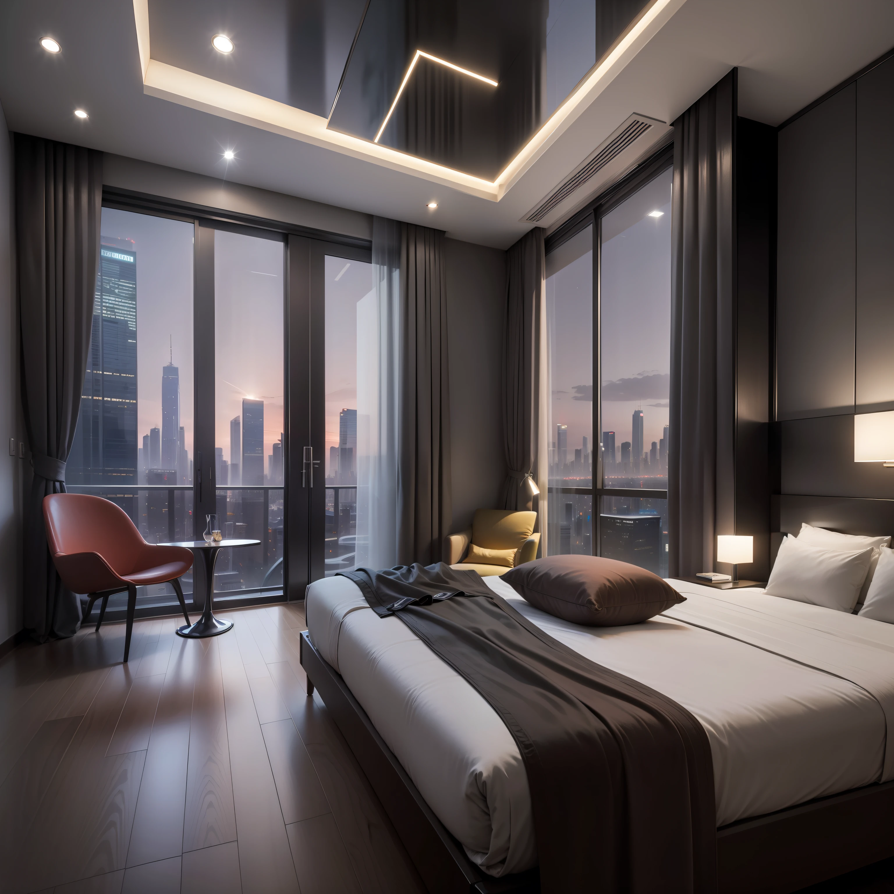 Skyscraper Hotel Rooms top-quality a gorgeous rich high class masterpiece 超A high resolution