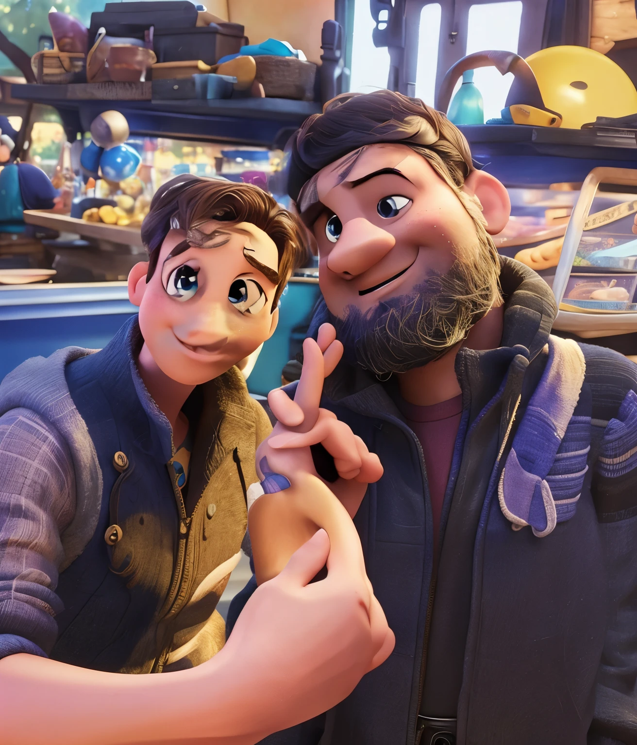 Disney Pixar style