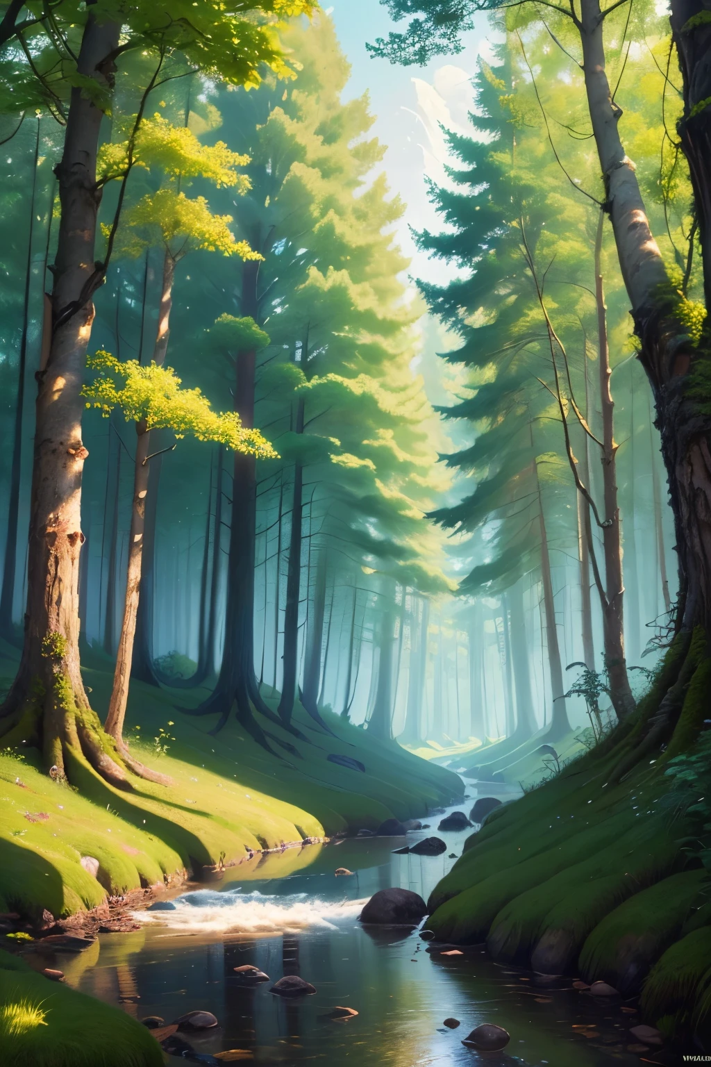 ((best quality)), ((masterpiece)), (detailed), pc wallpaer, a forest, size = "1920 ✕ 1080"