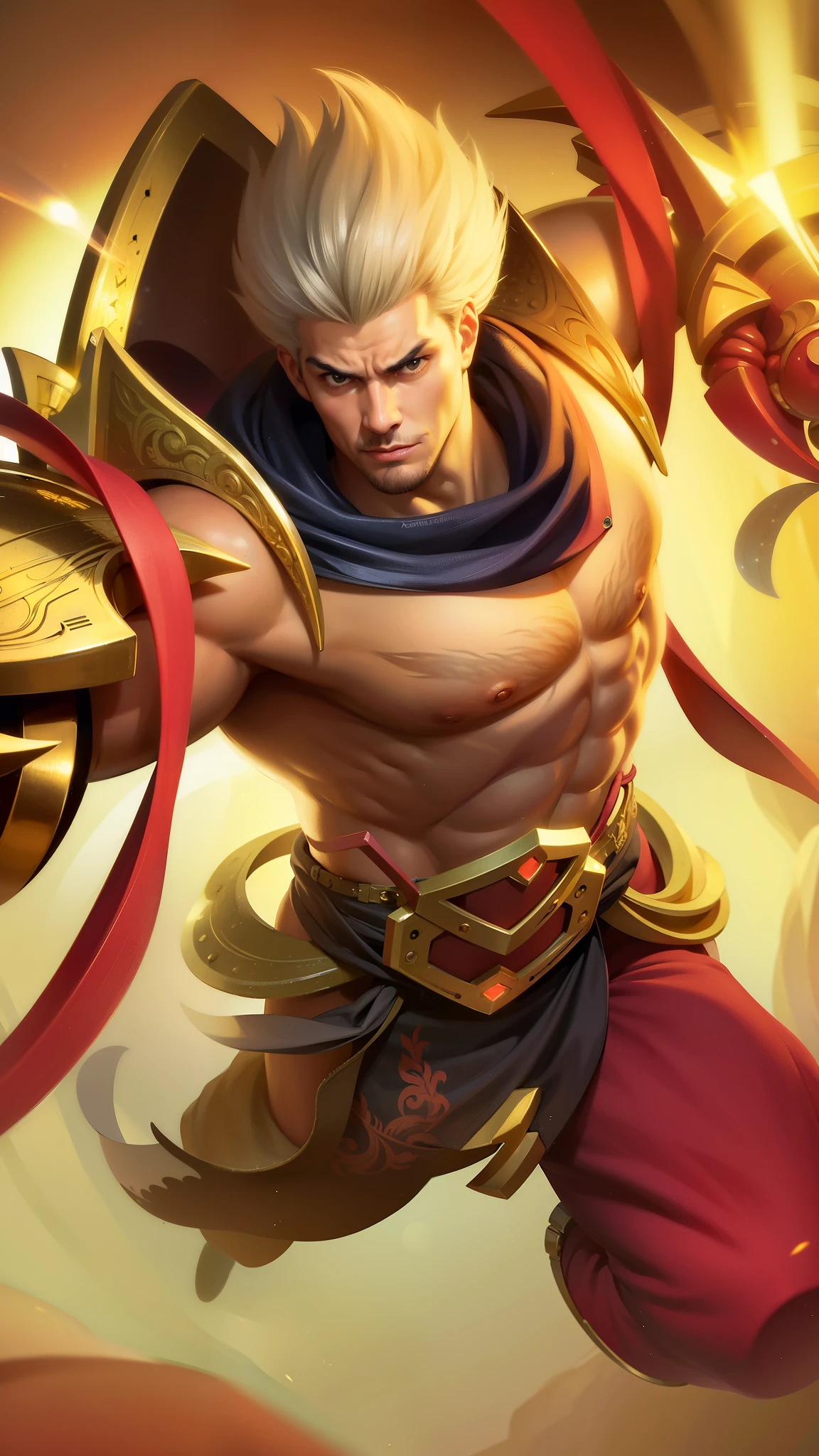 (Intricate Details, Masterpiece, Best Quality, High Resolution, 8k), (1man), (male:1.2), mature, dandy face, finely detailed eyes and face, toned body, masculine appeal, commanding presence, hot stud, bulging biceps and triceps, well-developed quadriceps and hamstrings, light skin, burgundy straight layered bangs hair, aquamarine eyes, ornate details, portrait, solo, half shot, looking down, detailed background, detailed face, (cogpunkai, cogpunk theme:1.1), tech-mage, [magic|technology], melding of spellcraft and advanced technology, intricate [spellcasting clothes|mechanical gear], gear shaped glyphs, ancient crystals, [gears|ancient spell], floating particles, [innovative|enchanting] aura, high tech vehicle in background, , finely detailed background, Depth of Field, VFX