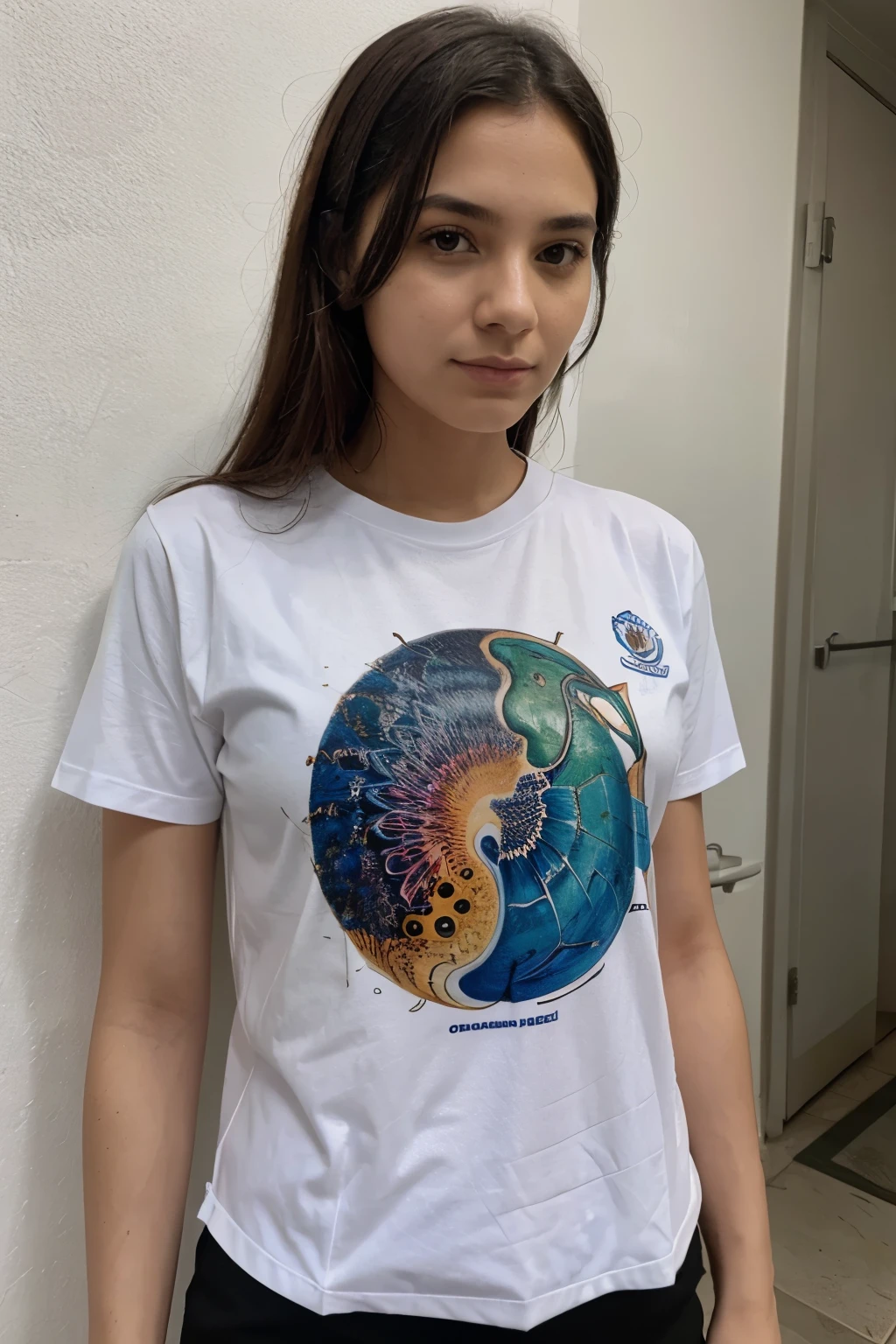 crie uma arte para uma camisa do curso de biologia