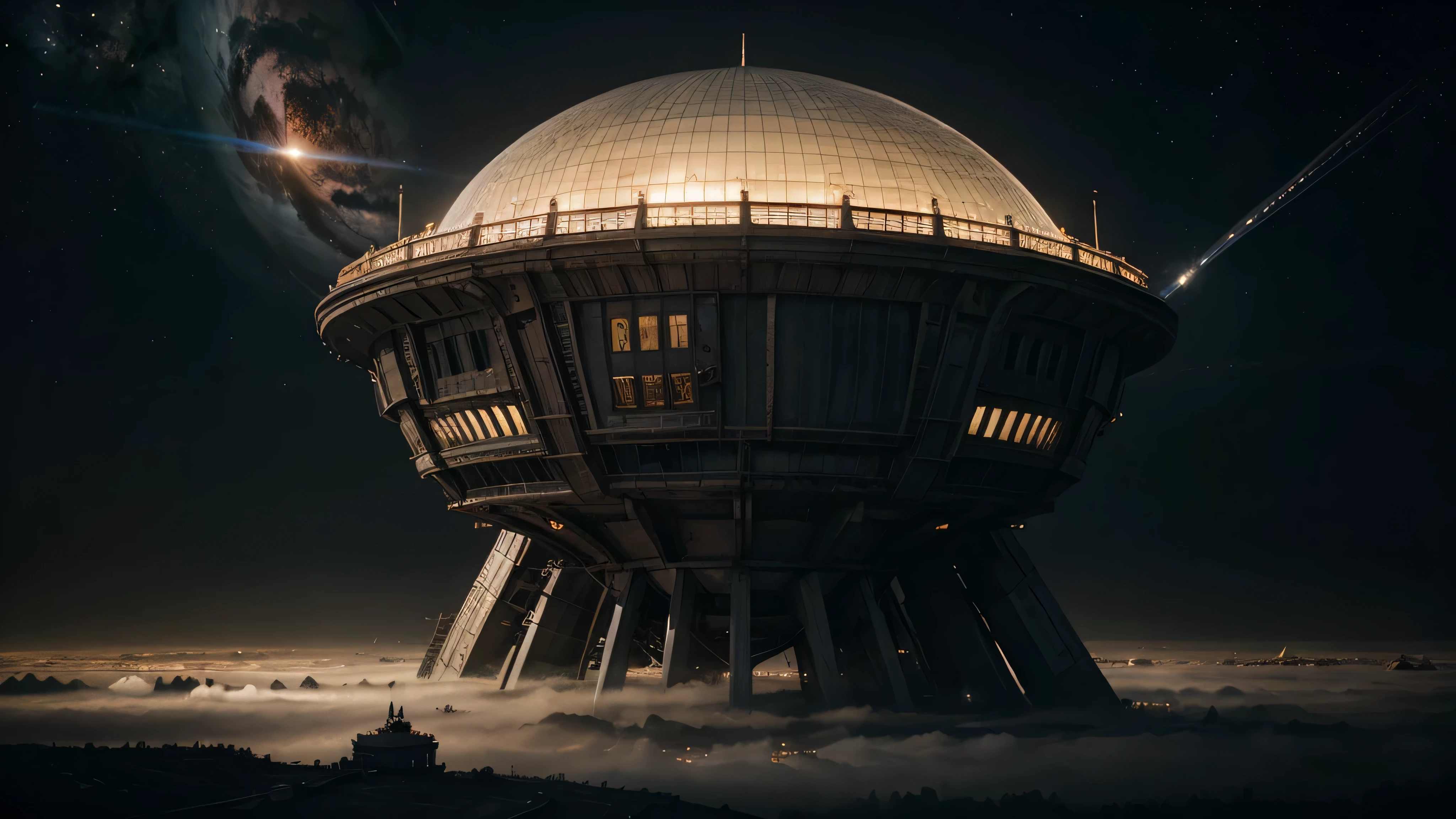 (masterpiece, best quality: 1.2),HD,Ultra-clear,8k,(high resolution),((low saturation)),wide angle,The giant space station of the future,(advanced),cloudy day,stellar,Light effect,greg rutkovsky,Unreal Engine,james gurney,Art Space Station,Highly detailed matte,bright color scheme,clean background,Far corner,(Futurism),gear,CG,,chip,Sea of glass,((cross)),redeem,Kingdom of God,Enlightenment,(Extreme Quality),visual feast,FOG,asymmetrical,shocking,big occasion,firefly,gem,sacred,gigantic fear,Under the weather,Beautifully,Parts accurate,wallpaper,(No more than three colors),epic,Thank God,pray,epic,(extreme lines),arms,sacred的灵魂,(mechanical aesthetics),perfect composition,An Astonishing,Heaven,No exaggeration,beautiful,advanced的颜色,(white),castle,footsteps,black hole,(advanced感),niche aesthetic,(architecture),spaceship,attack,white调,Unique,mountains and rivers,golden ratio,nature,grand,fibonacci sequence,