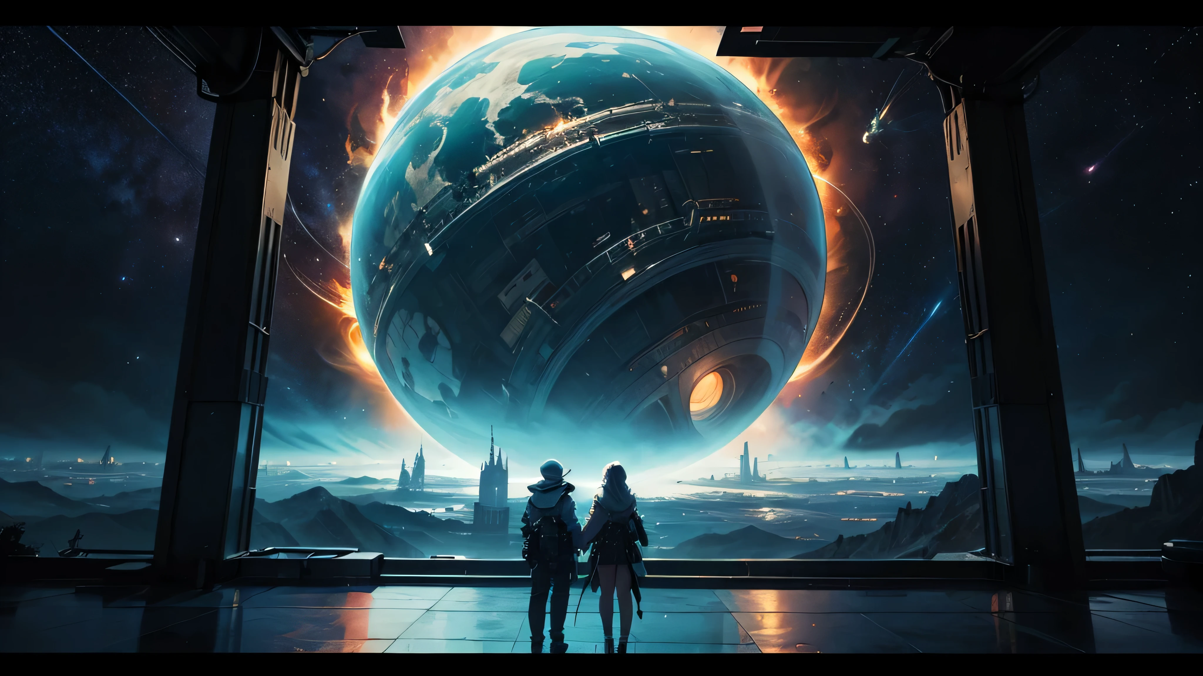 (masterpiece, best quality: 1.2),HD,Ultra-clear,8k,(high resolution),((low saturation)),wide angle,The giant space station of the future,(advanced),cloudy day,stellar,Light effect,greg rutkovsky,Unreal Engine,james gurney,Art Space Station,Highly detailed matte,bright color scheme,clean background,Far corner,(Futurism),gear,CG,,chip,Sea of glass,((cross)),redeem,Kingdom of God,Enlightenment,(Extreme Quality),visual feast,FOG,asymmetrical,shocking,big occasion,firefly,gem,sacred,gigantic fear,Under the weather,Beautifully,Parts accurate,wallpaper,(No more than three colors),epic,Thank God,pray,epic,(extreme lines),arms,sacred的灵魂,(mechanical aesthetics),perfect composition,An Astonishing,Heaven,No exaggeration,beautiful,advanced的颜色,(white),castle,footsteps,black hole,(advanced感),niche aesthetic,(architecture),spaceship,attack,white调,Unique,mountains and rivers,golden ratio,nature,grand,fibonacci sequence,