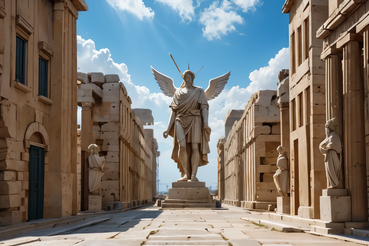 in Greek mythology, they were commanded by Aeolus, god of the winds. Each was assigned a cardinal direction.