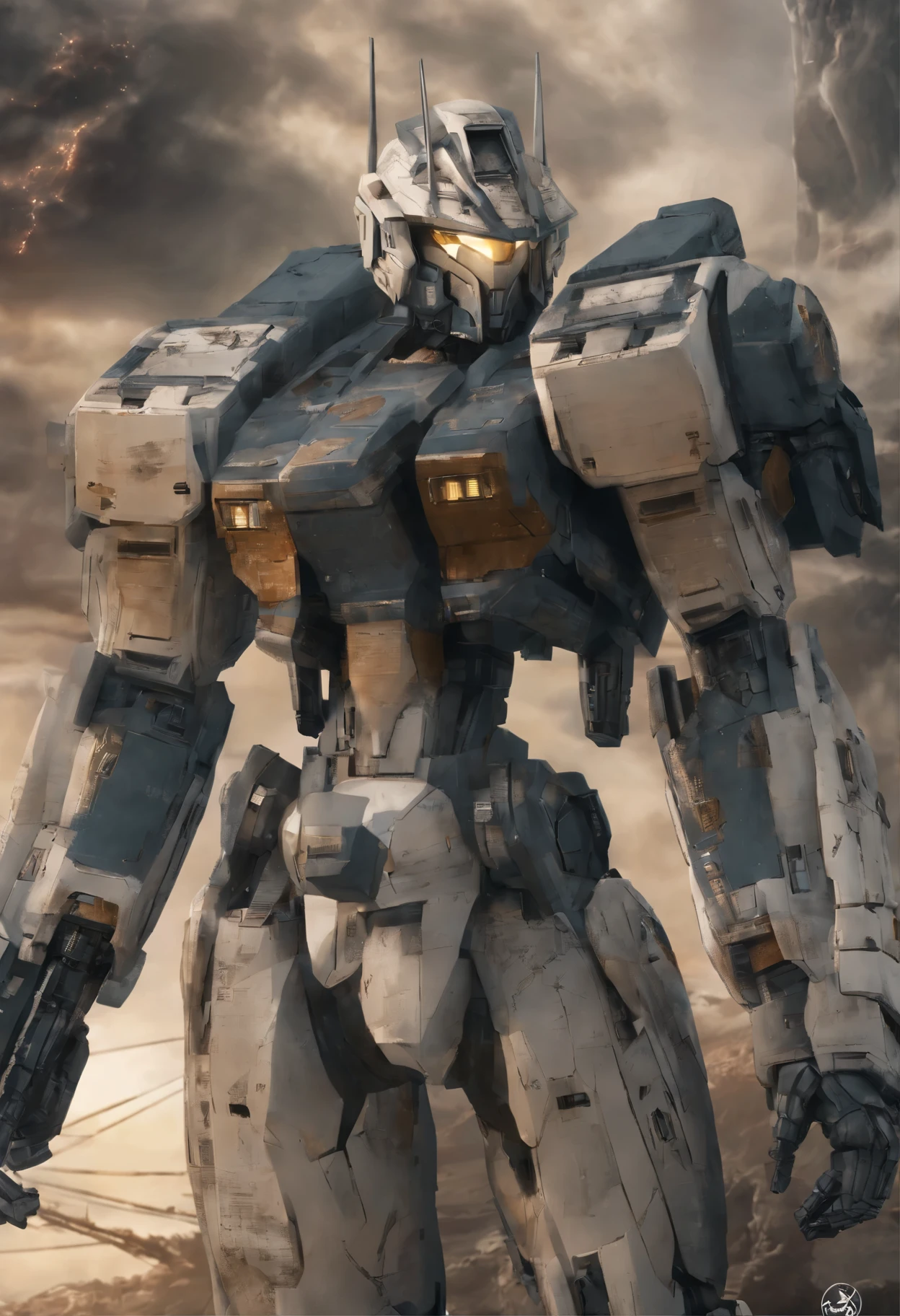 gundam wing zero fighting an evil gumdan, a cute girl watching in horror, the earth in the back ground, epic realisic photo of war