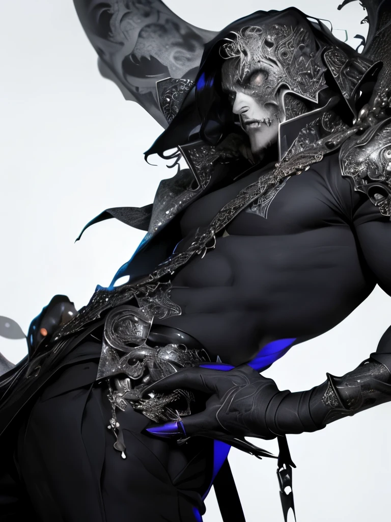 Masterpiece, (Absurdity, High resolution, Ultra-detailed), One boy, Bishonen, Slim muscular, Medium hair, Alone, Extremely fine eyes, (Official art, Beautiful and Aesthetic: 1.2), (Dark art, Intrusion, Fractal art: 1.3), Colorful, Horror, Underground, Hero, Most detailed