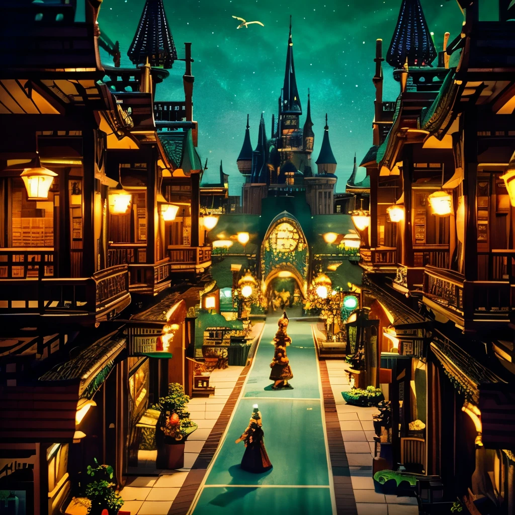 fantasy micke!picture book diorama walter wick fantastic toy town fairy tale fantasy concept art 女の子の部屋 background messy antique high resolution gothic beautiful magnificent view of the world unique walter wick interior building japanese style retro photograph photo immersion spectacular view emotional american pop retro 8k 暖かい色調