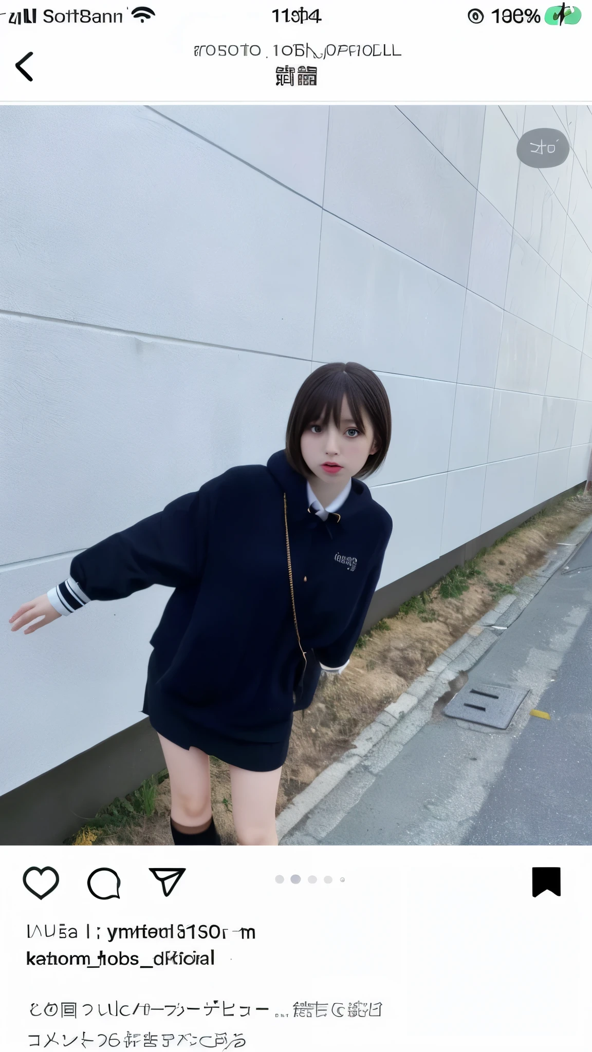uniform、mini skirt、lower body、Panties in full view