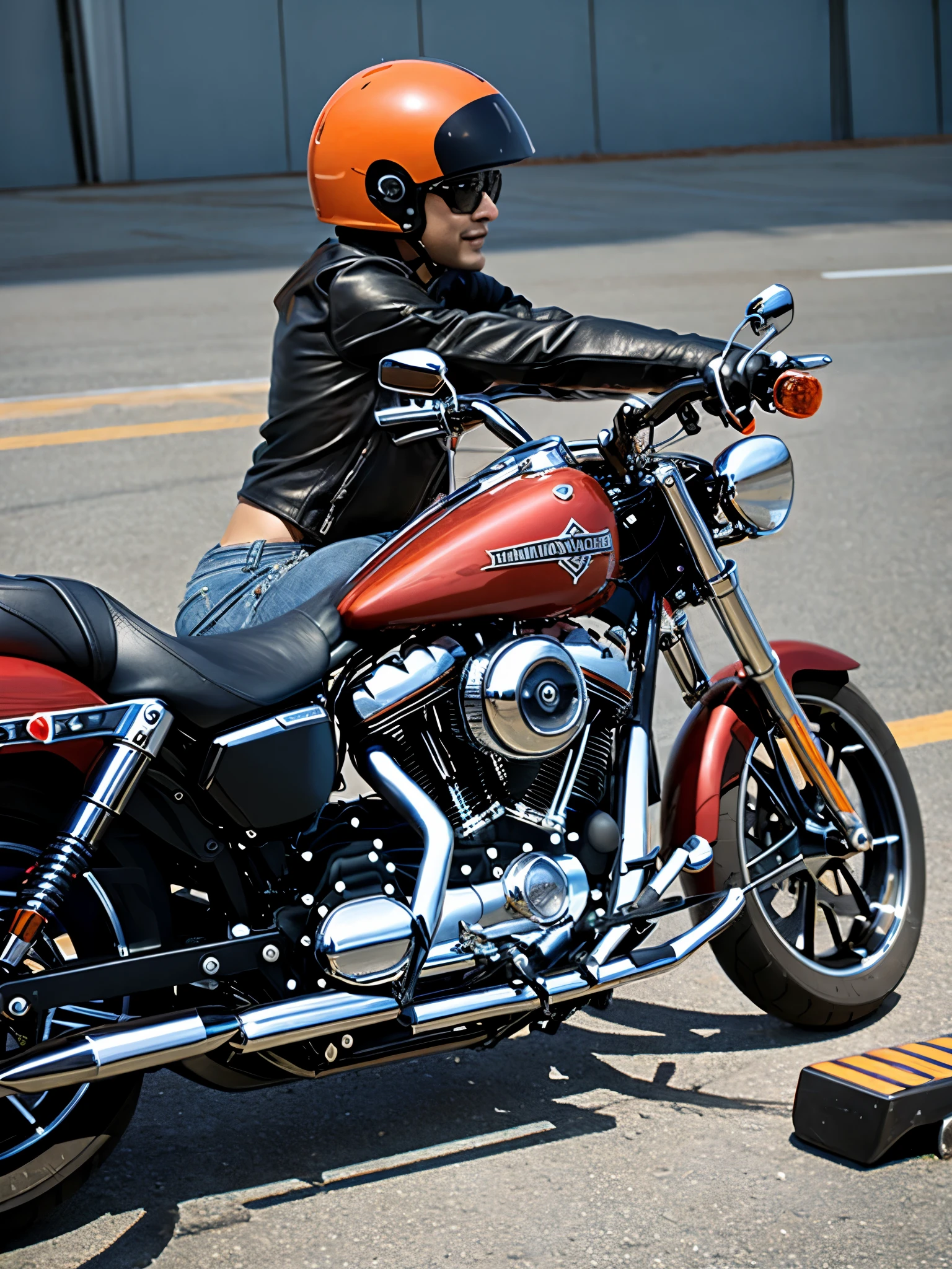 Harley davidson rider man