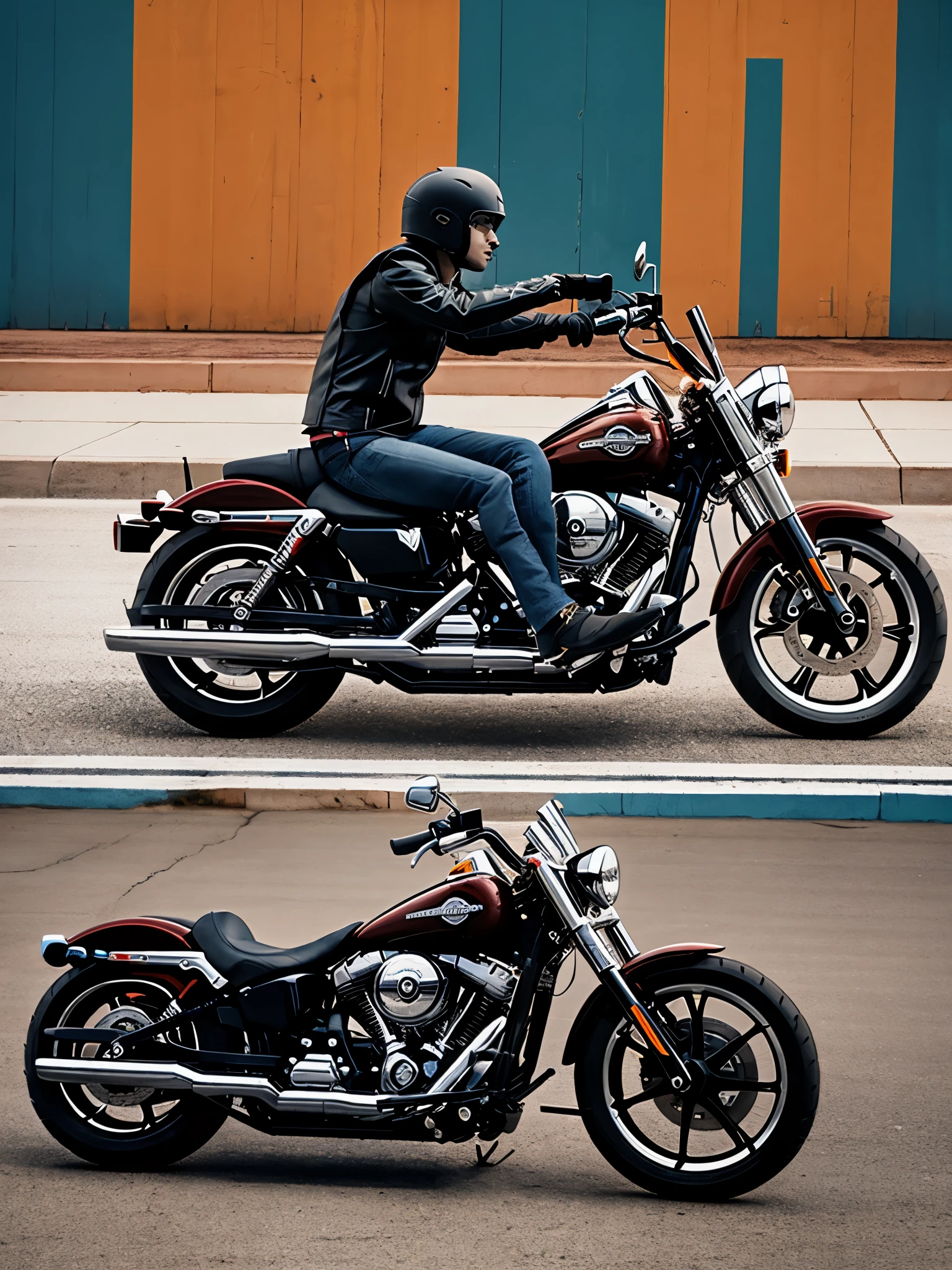 Harley davidson rider man