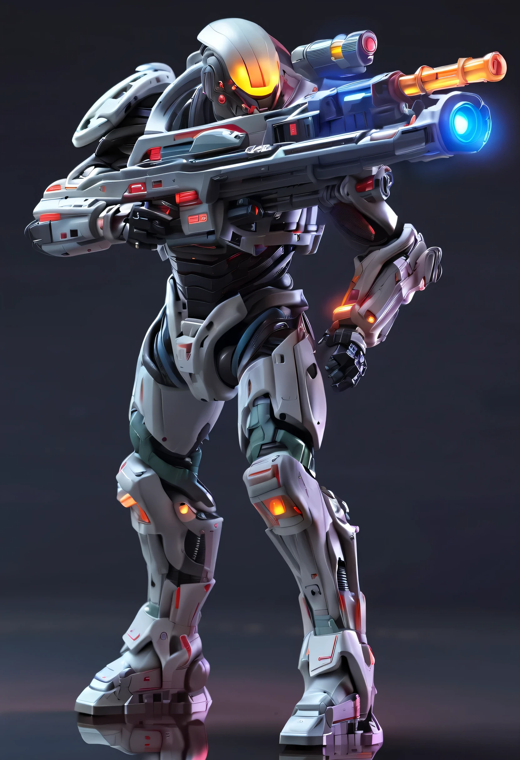 best quality，masterpiece：1.2，super detailed，lifelike：1.37，high tech，红色机甲机械warrior与飞机作战，warrior，running，Dodge，Handheld Gatling Launcher，Combat action，Luminous energy core，Chasing the exotic sea，Interstellar，flying saucer