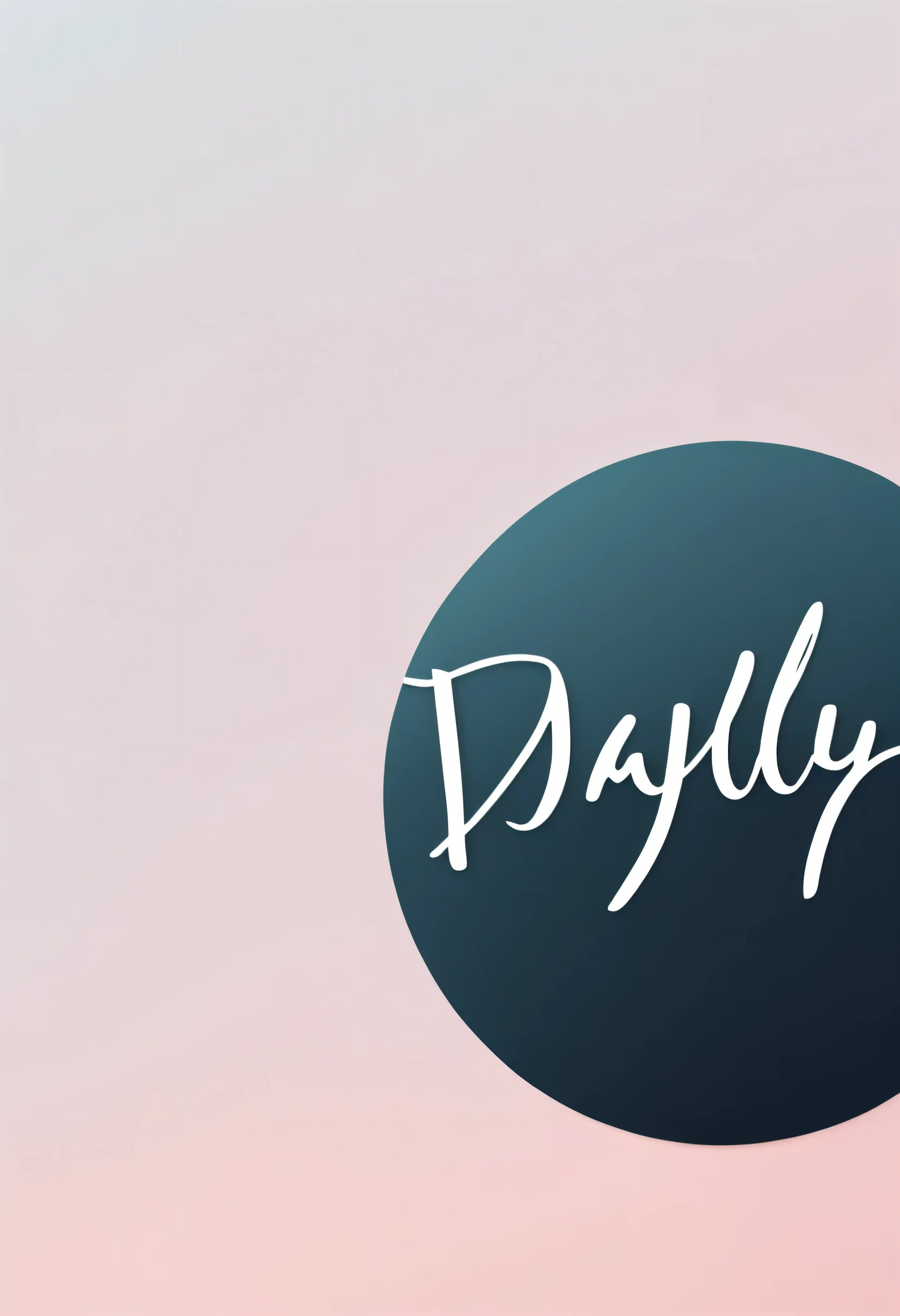 Font Design, smooth typeface, stylish, handwritten font, (Shadow: 1.3), (Slope: 1.3), article: "daily challenge"