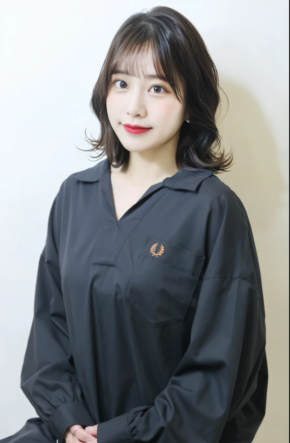 Korean style、10th generation women、Missing the line of sight