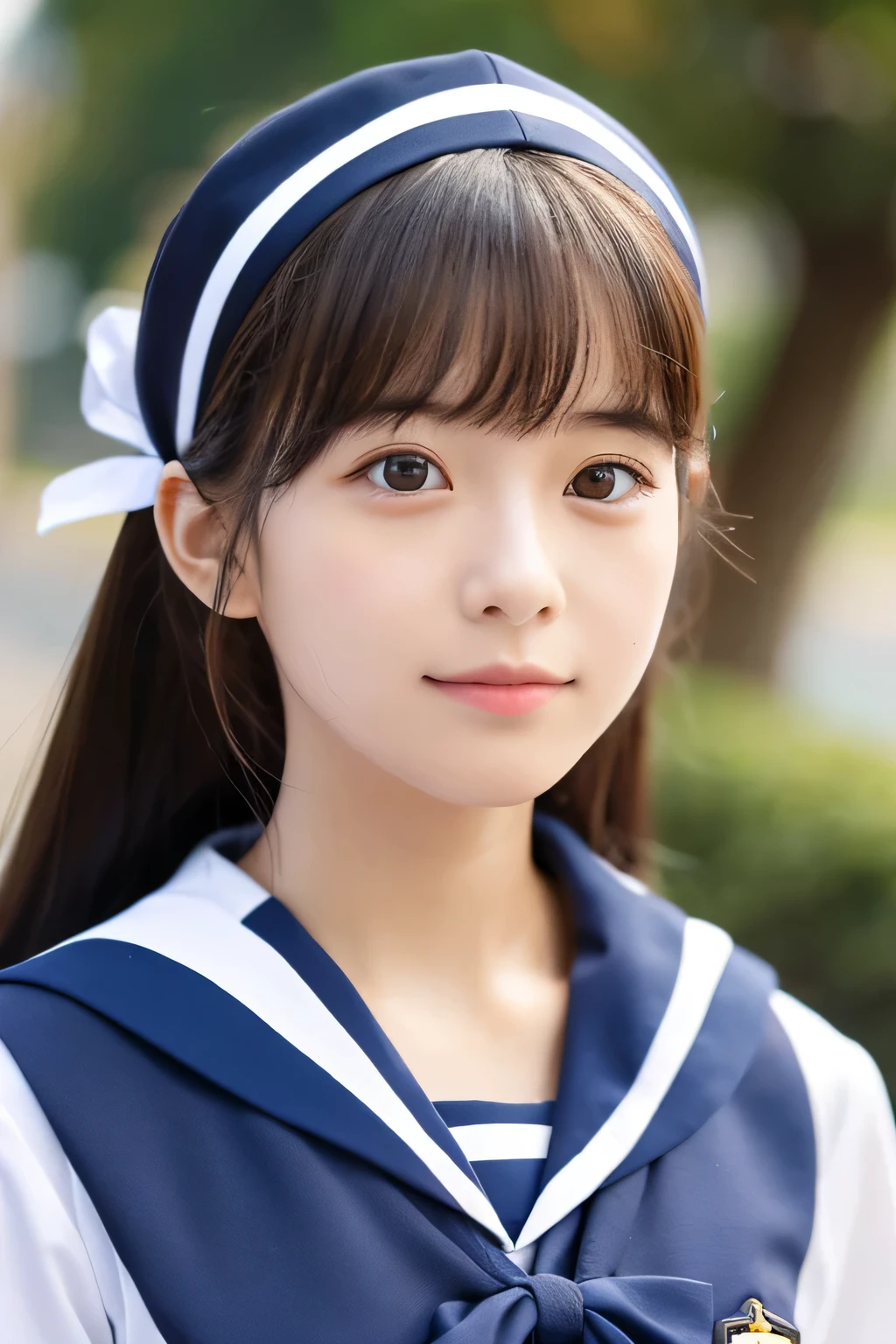 high school girl,,highest quality,small face,sailor suit
