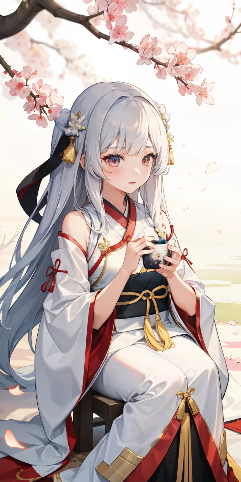 1girl, (hanfu), glowing, sidelighting, wallpaper,