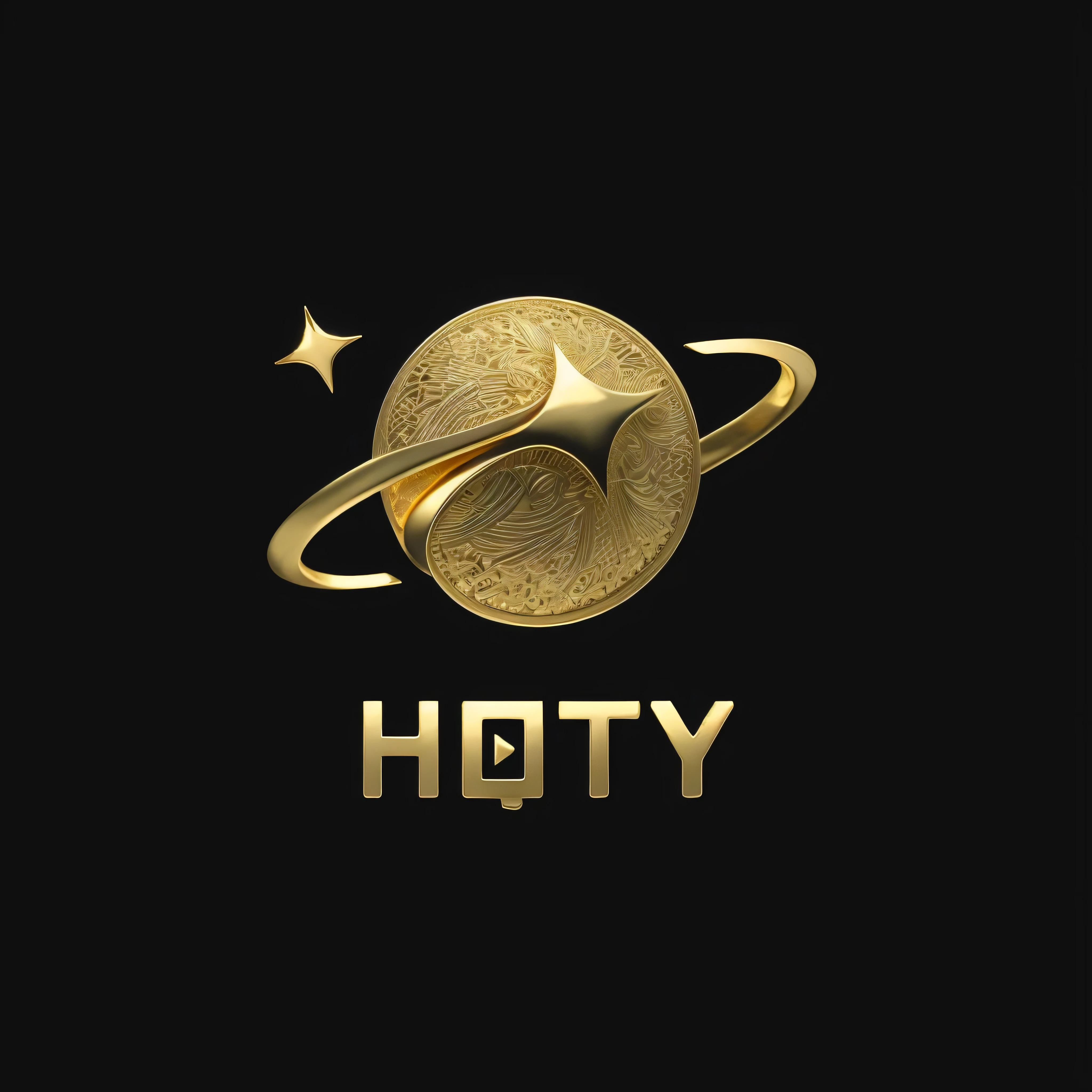 simple pure black background,masterpiece,best quality,super detailed,Beautifully carved in shiny gold